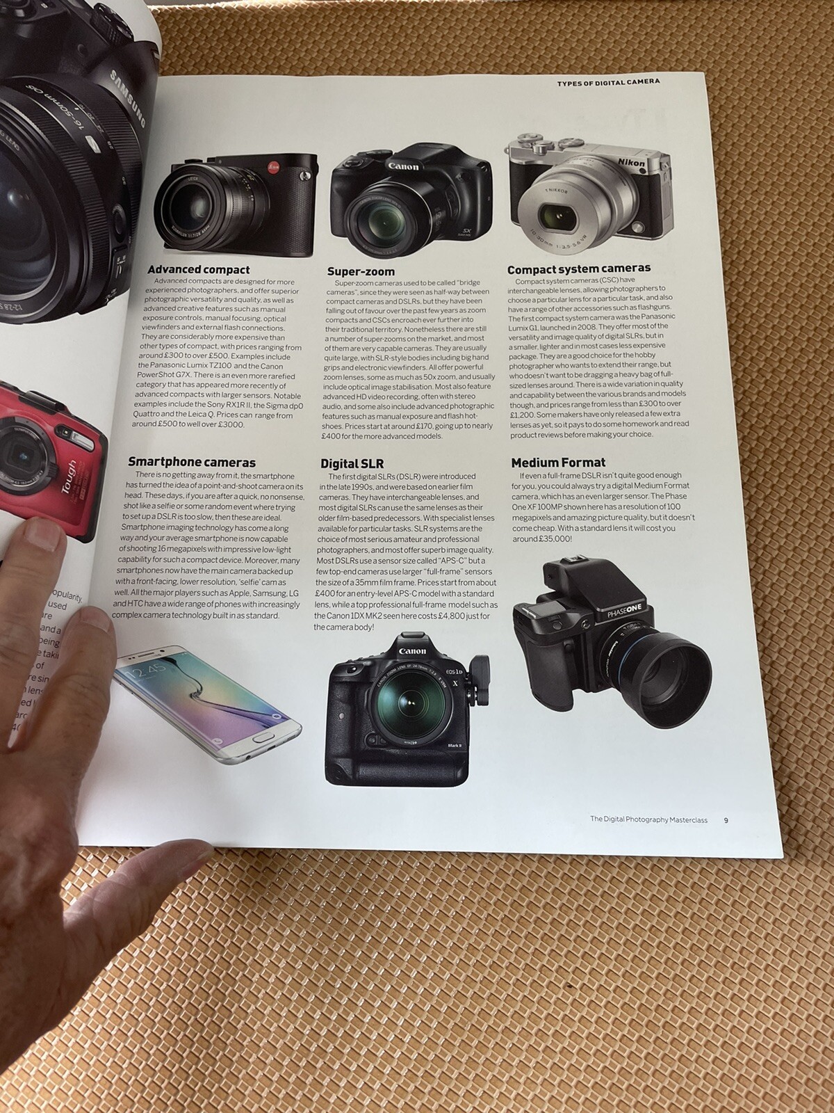 books THE DIGITAL PHOTOGRAPHY MASTERCLASS used non fiction self help