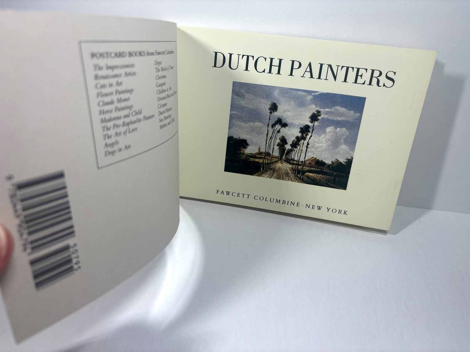 The Dutch Painters : Postcard Book – INCOMPLETE – 28 Postcards (2 Missing)