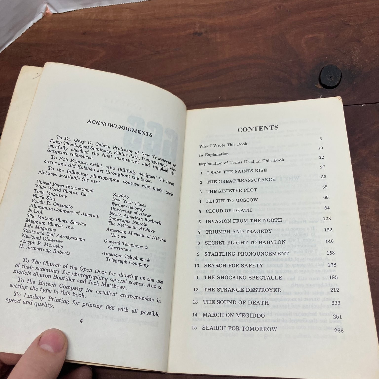 666 Salem Kirban 1970 First Printing Religious Fiction Salem Kirban Escatology