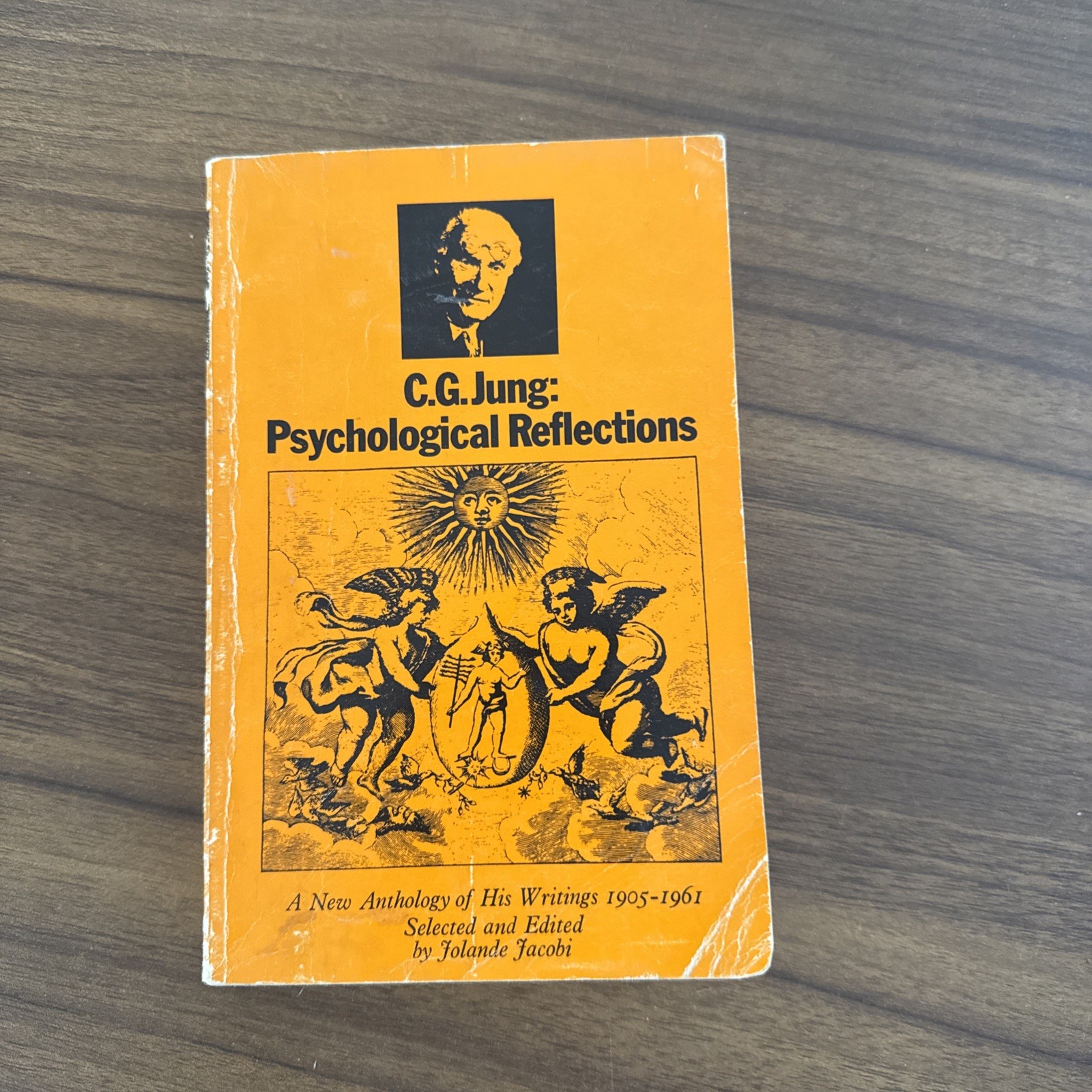 Carl Jung: Psychological Reflections, PB 1974, Orange Cover, RARE!