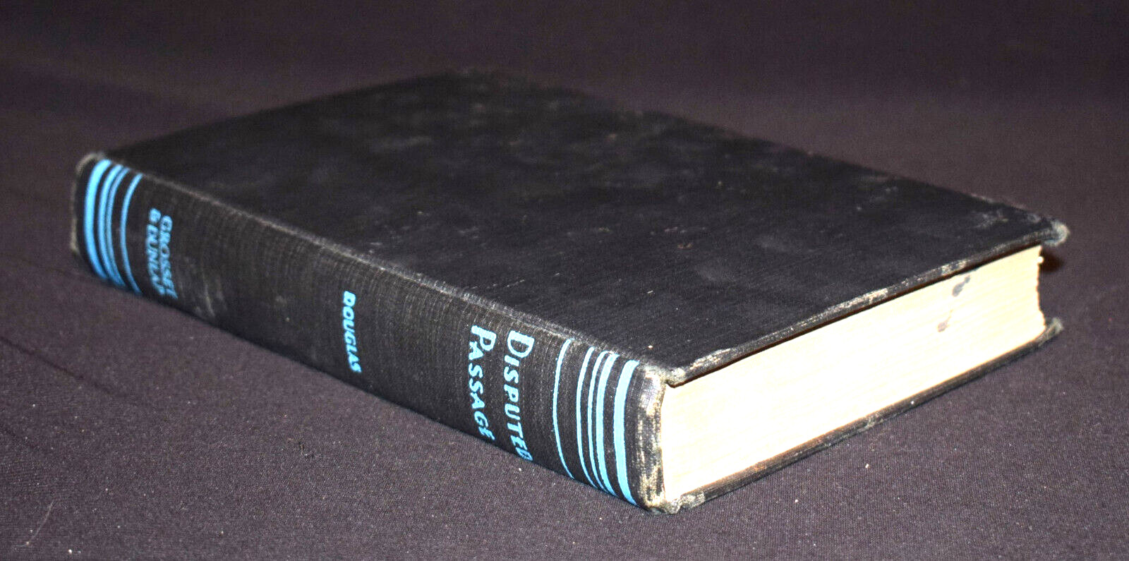 Vintage ~ Disputed Passage by Lloyd C. Douglas ~ c 1939 ~ 432 Pages ~ Hardcover