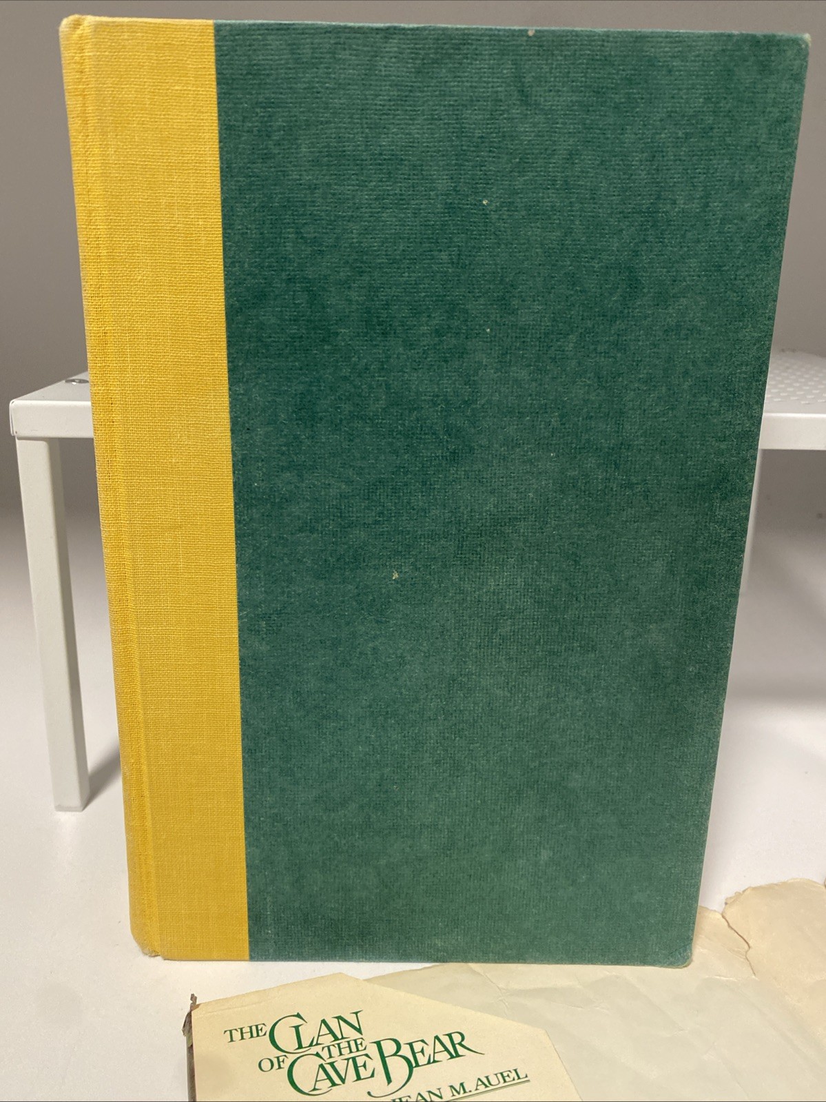 Clan Of The Cave Bear – by Jean M. Auel, SIGNED