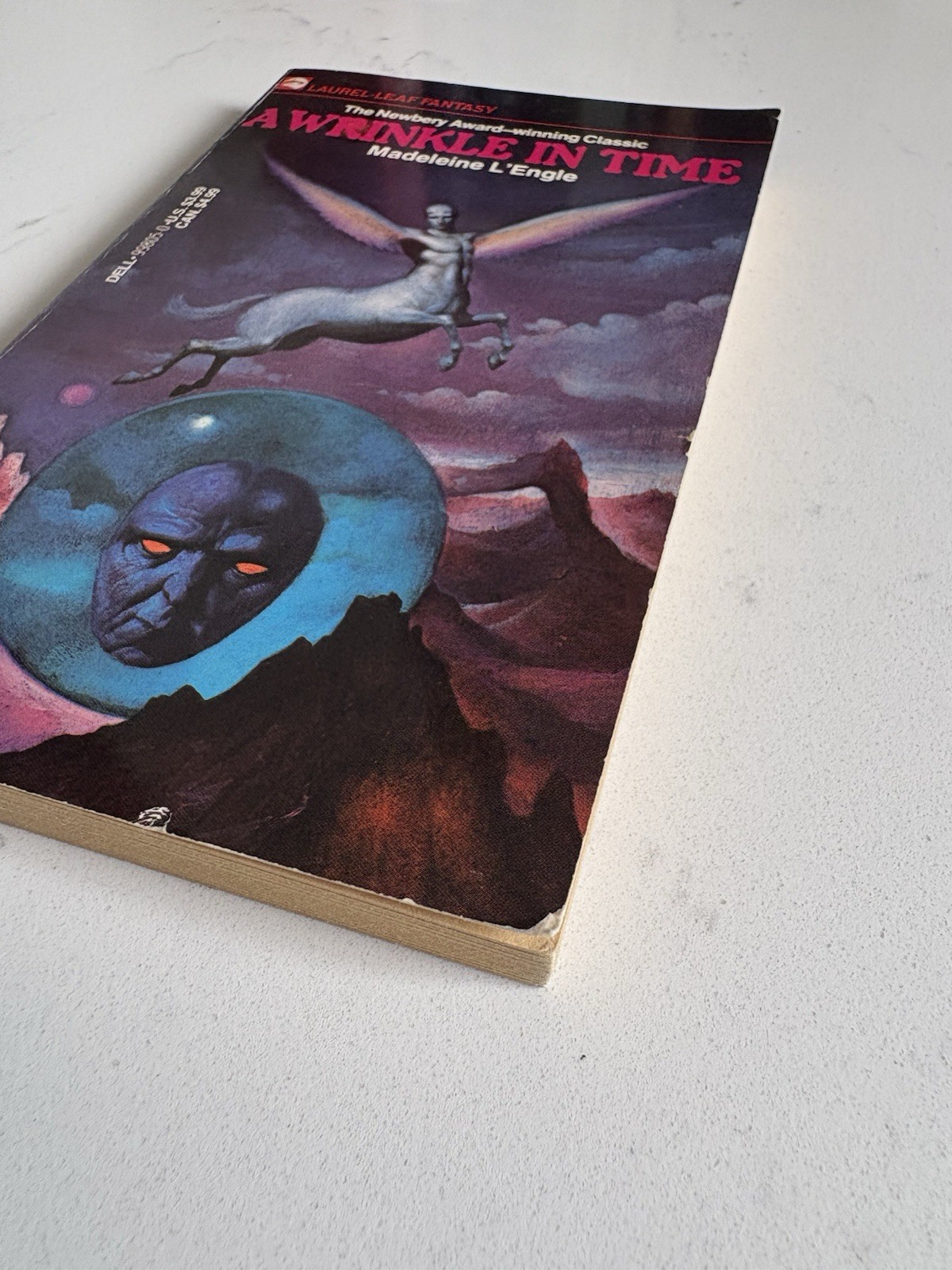 Madeleine L’Engle A Wrinkle in Time Paperback Dell Publishing Fantasy 1976
