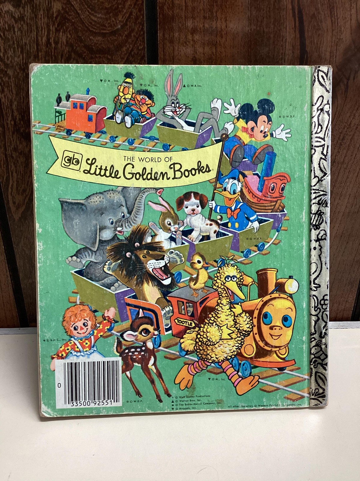 Vintage Little Golden Books Lot 7 Dumbo Mother Goose Trucks Elf Drum Porky