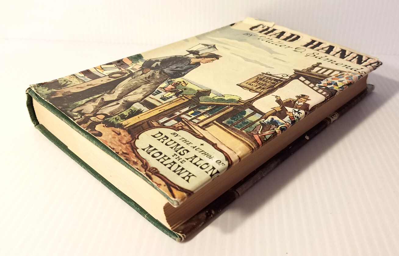 Chad Hanna by Walter D Edmonds (vintage 1950; 14cm x 21cm x 3cm)