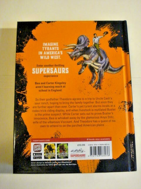 Supersaurs Ser.: Clash of the Tyrants by Jay Burridge (328 Pages Hardback) NEW