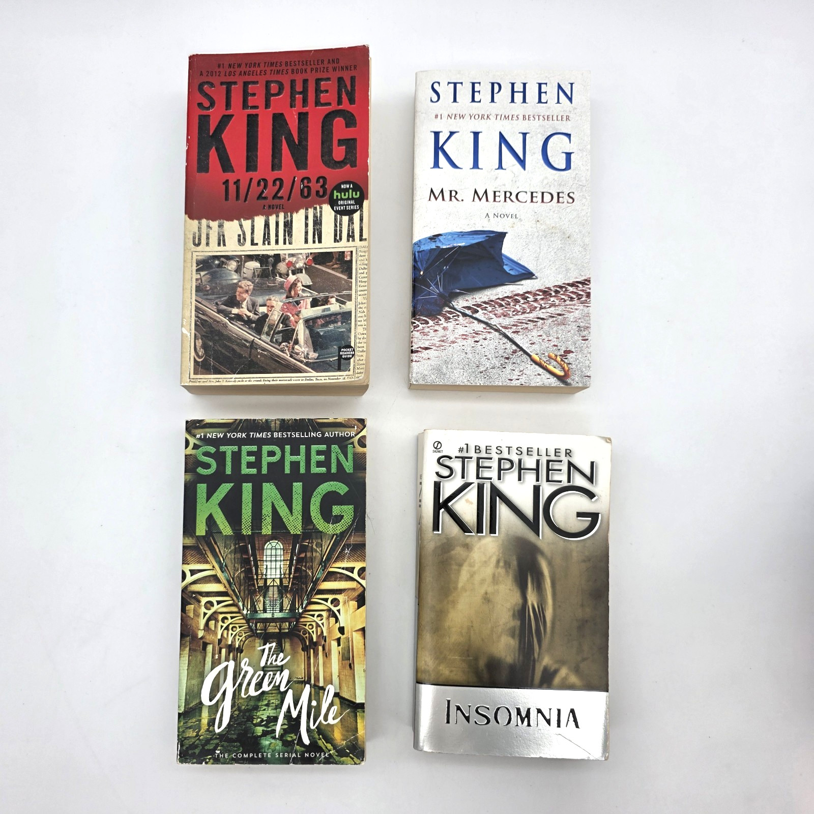 Stephen King Lot of 8 Paperback Novels Multiple Titles 1990’s-2000’s