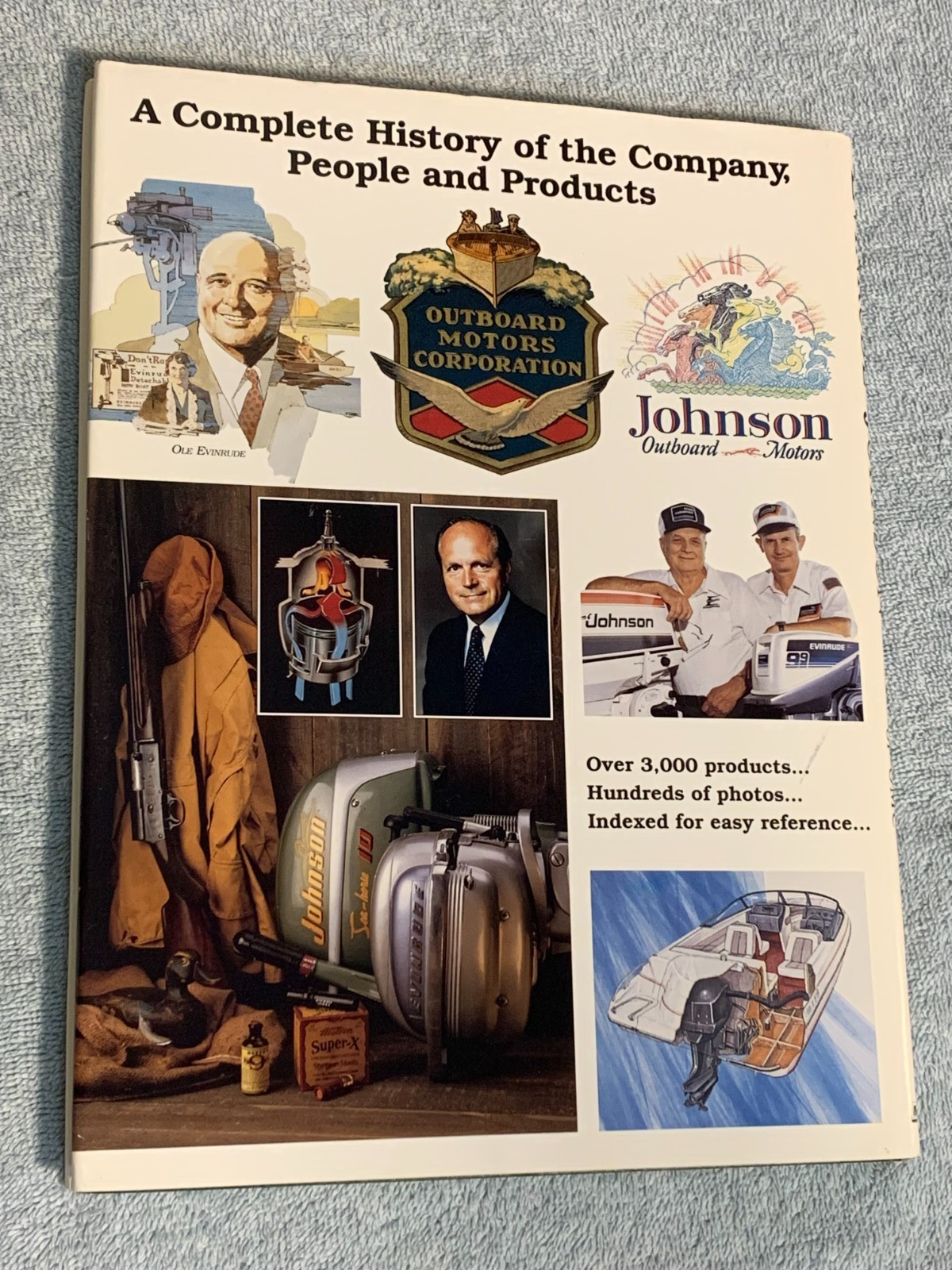 Evinrude, Johnson and the Legend of OMC by Jeffrey L. Rodengen (1992, Hardcover)