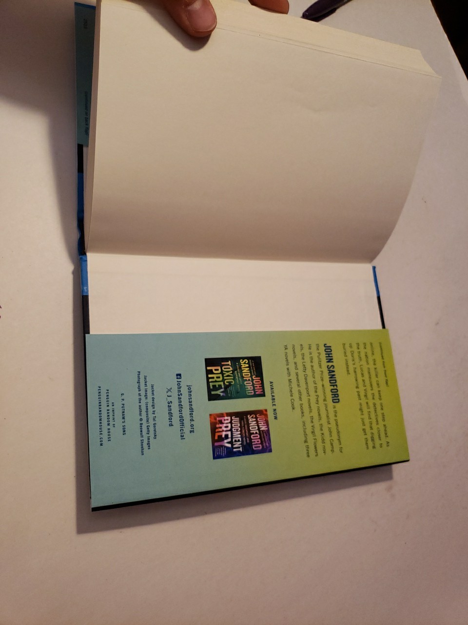 Lethal Prey (A Prey Novel) Hardcover – 2025 by John Sandford 1st Printing