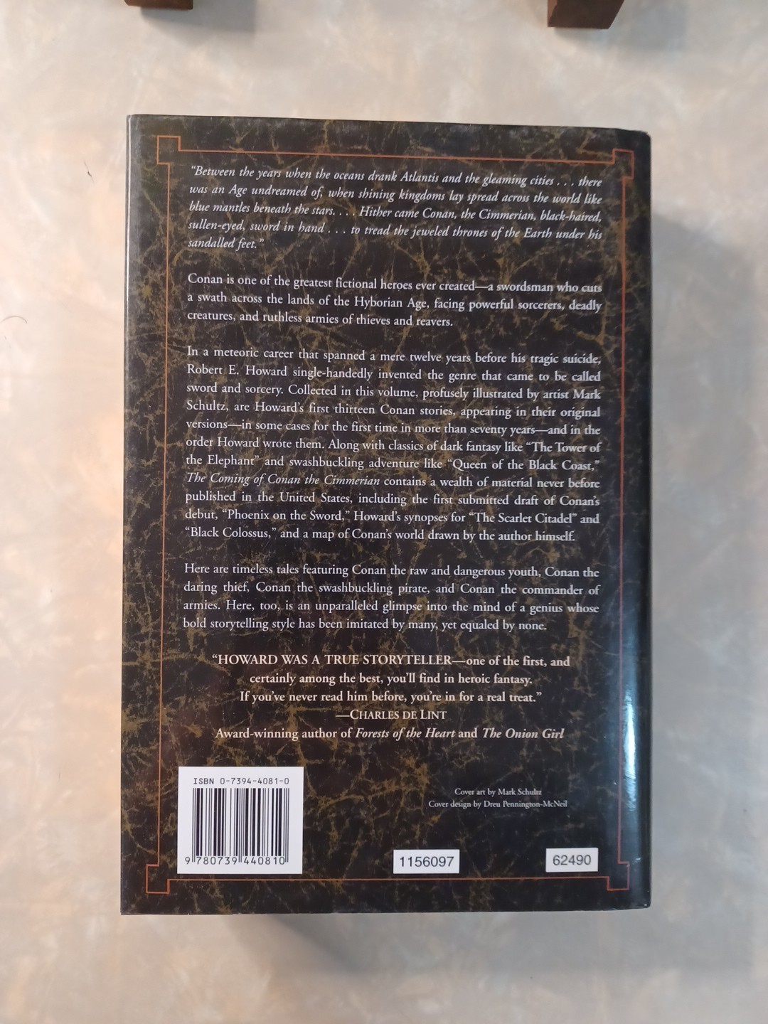 Dustjacket ERROR Copy of The Coming of Conan The Cimmerian by Robert E Howard