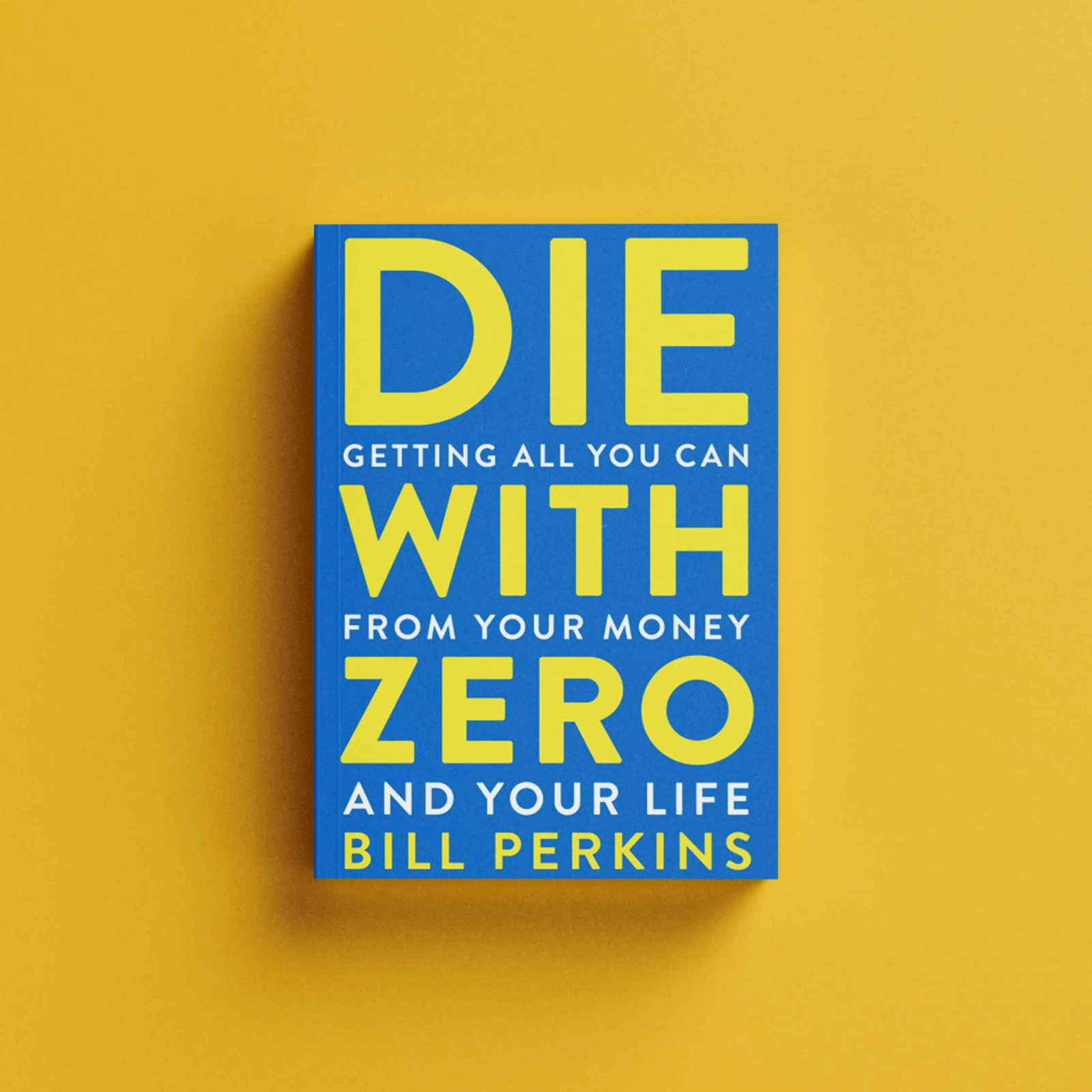 Die with Zero by Bill Perkins Brand New English Paperback Free Shipping USA ITEM