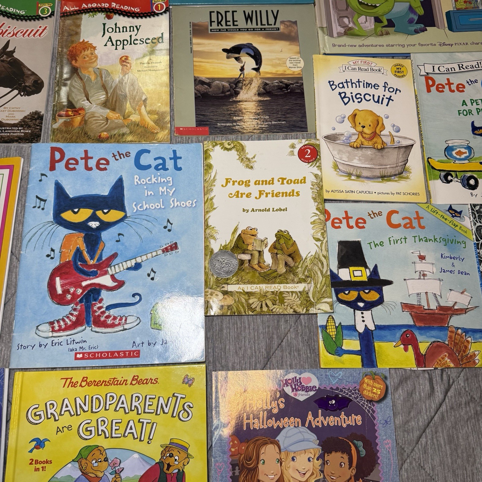 Children’s Books Lot of 20 Paperback Hardcover Mixed Lot Kids