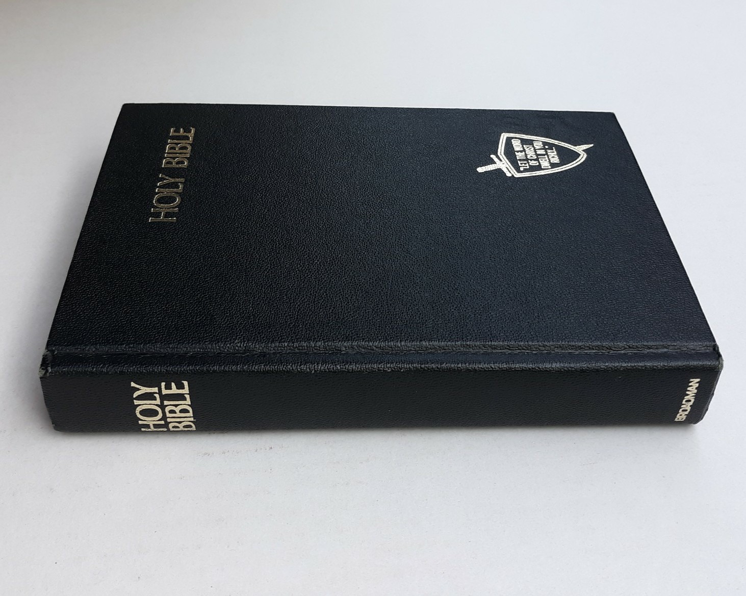 HOLY BIBLE KJV Old & New Testaments Let The Word Of Christ Dwell In You Richley