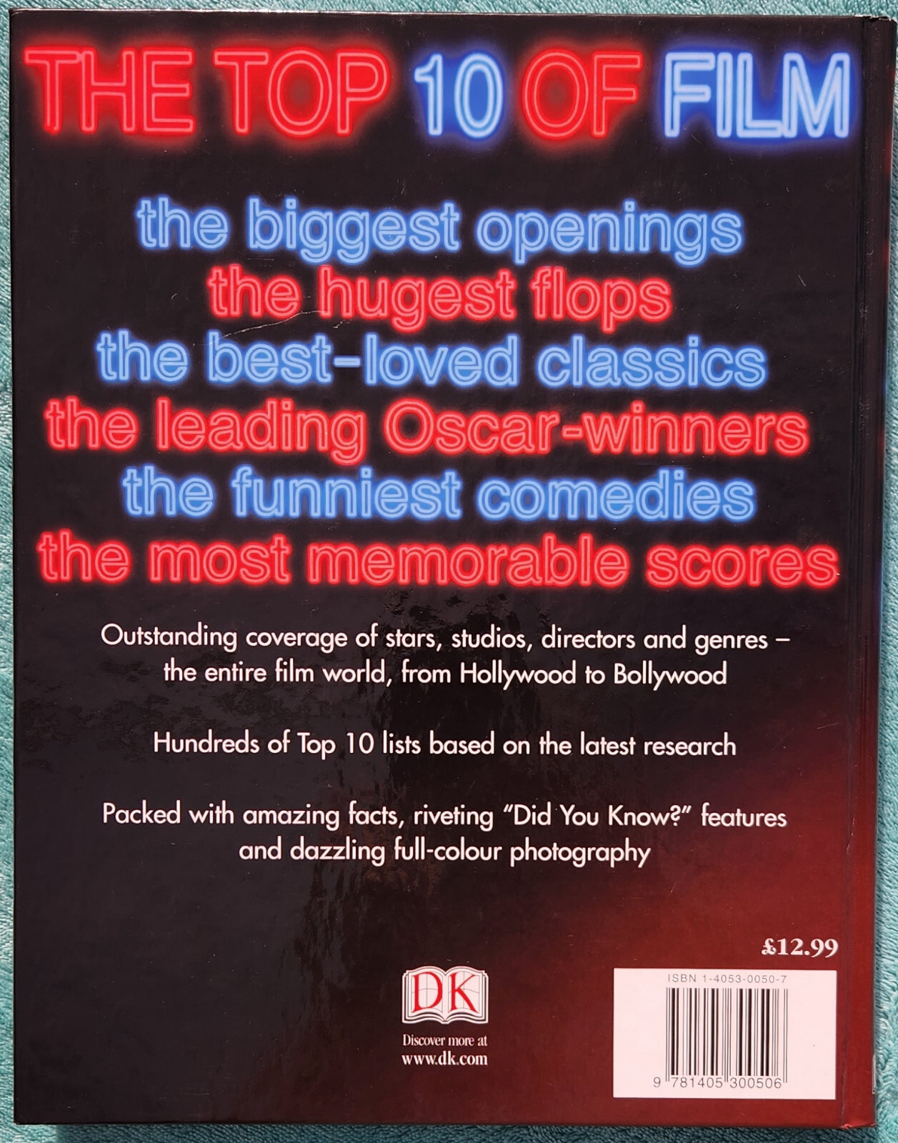 The Top 10 Of Film By Russell Ash 2003 Hardcover 208 Pages – Great Photos