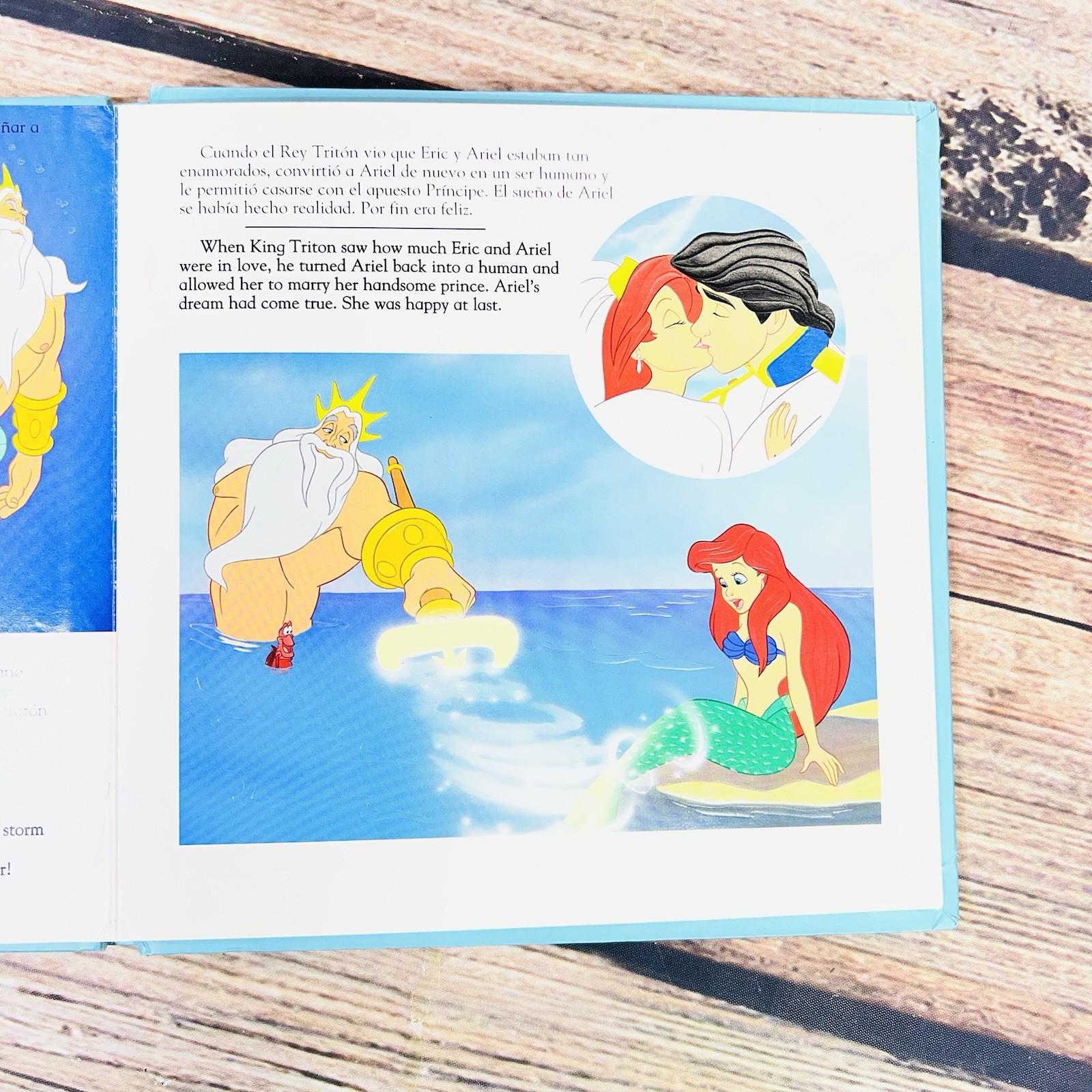 La Sirenita / The Little Mermaid (Libro de Disney en Español & English