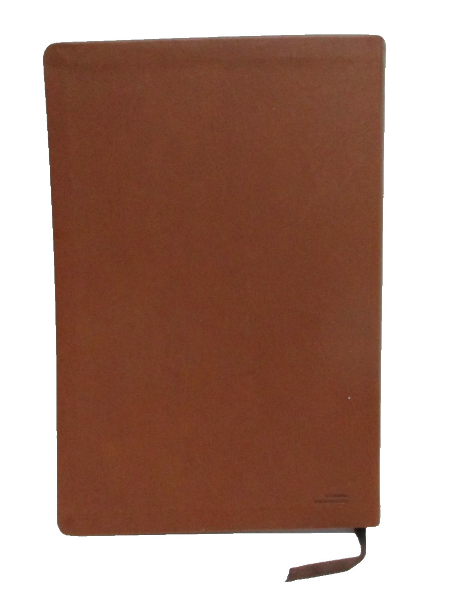 NKJV Super Giant Print Bible red letter brown leathersoft religion