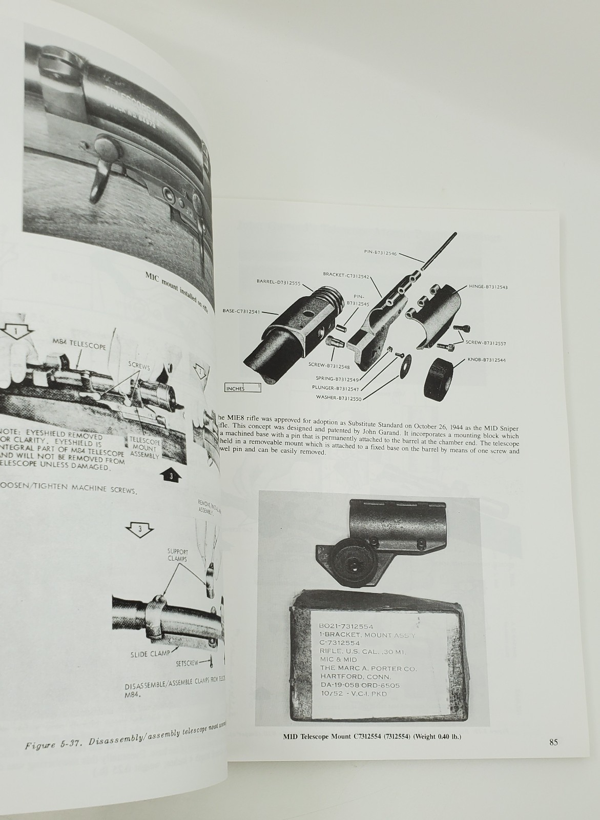 Ordnance Tools Accessories & Appendages Of the M1 RIFLE *SIGNED Billy Pyle 2002