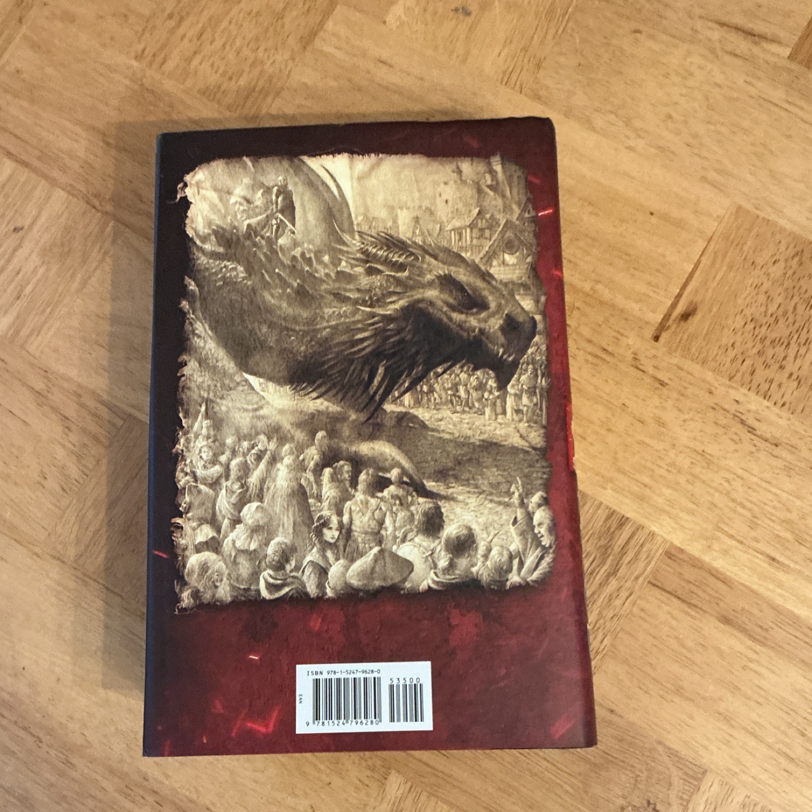 George R. R. Martin Fire and Blood Hardcover Bantam Books 2018 First Ed. Illust…