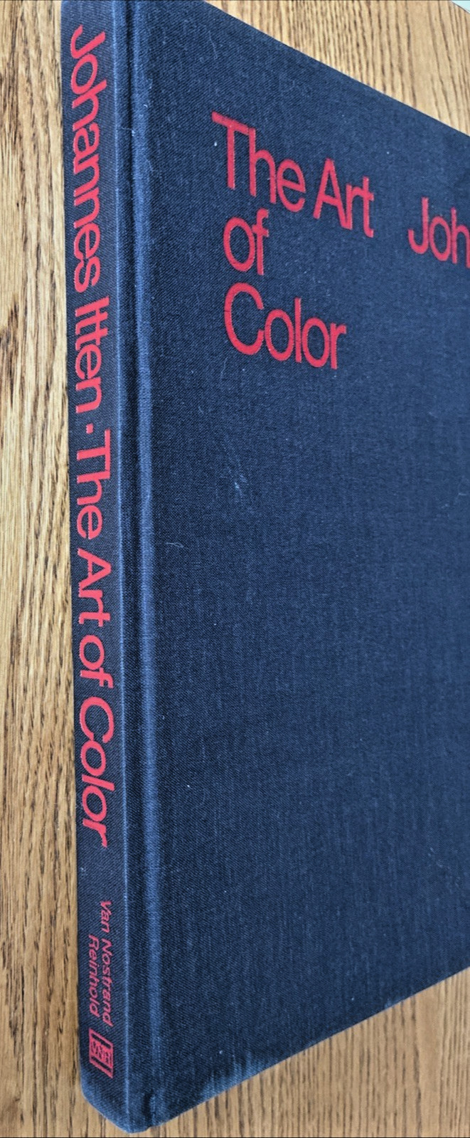 The Art of Color Johannes Itten – Hardcover 1973