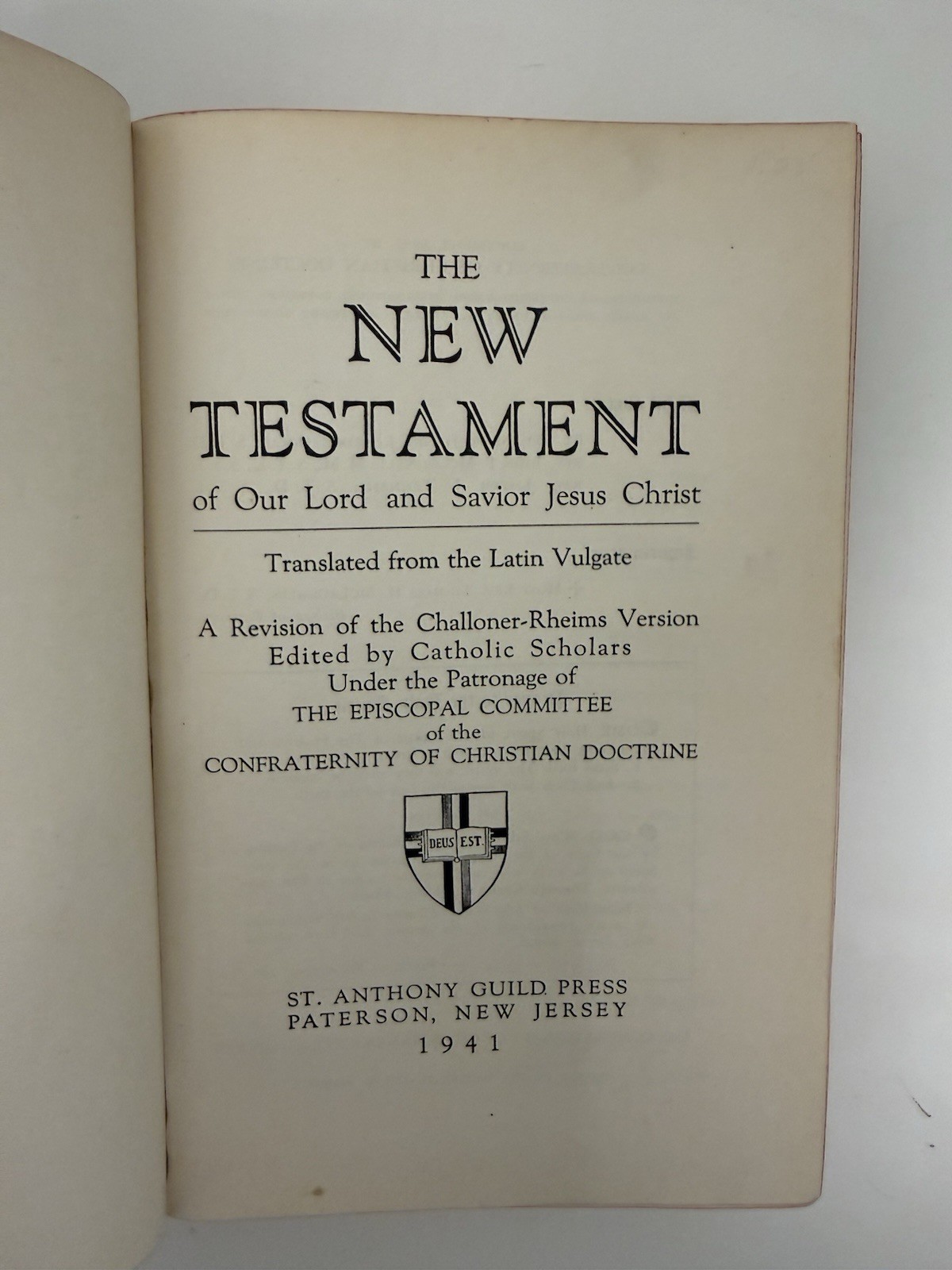 Vintage Catholic Theology & New Testament Book Lot 9 HC Missal Monastic Life