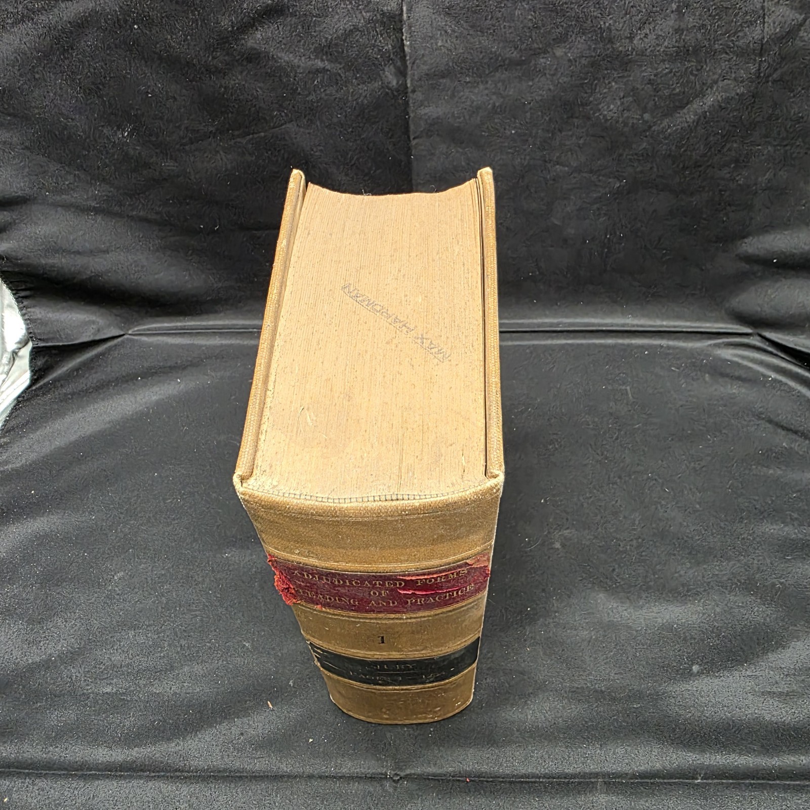 Antique 1911 Adjudicated Forms of Pleading and Practice By Jury Vol. 1 Law Book