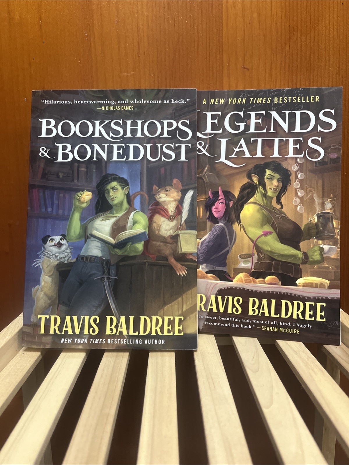 Bookshops & Bonedust AND Legends & Lattes by Travis Baldree | Prequel and First