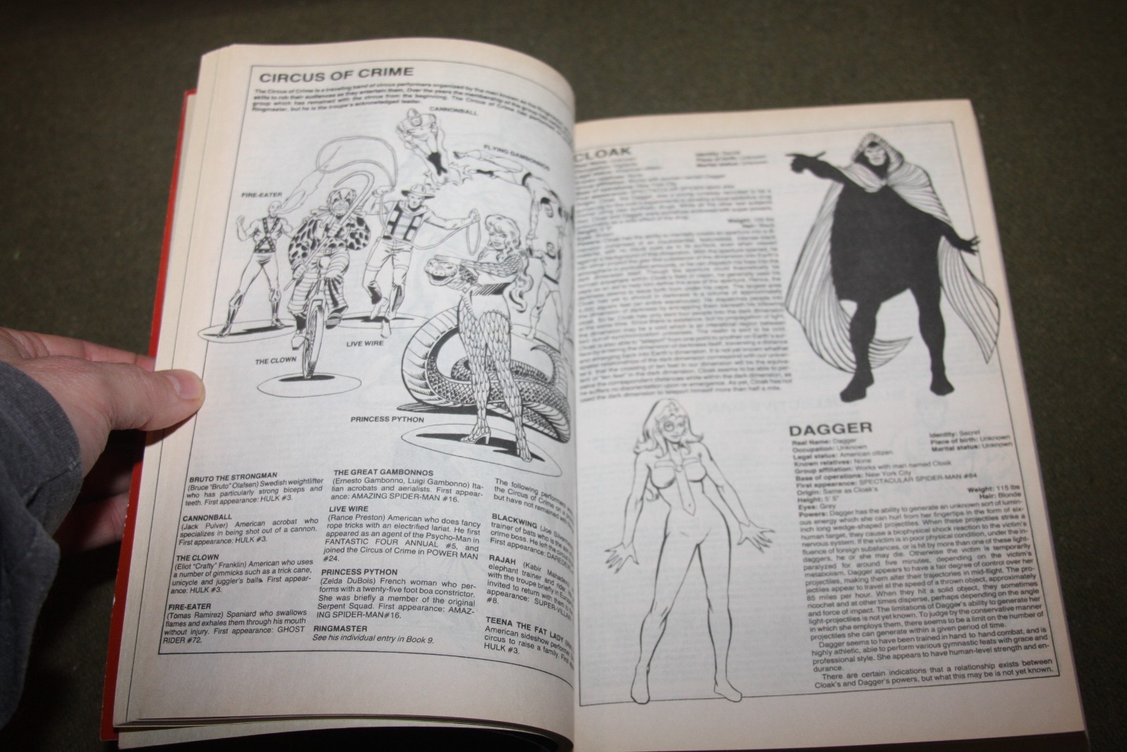 Essential Official Handbook of the Marvel Universe Vol. 1 2006 TPB 1st Print