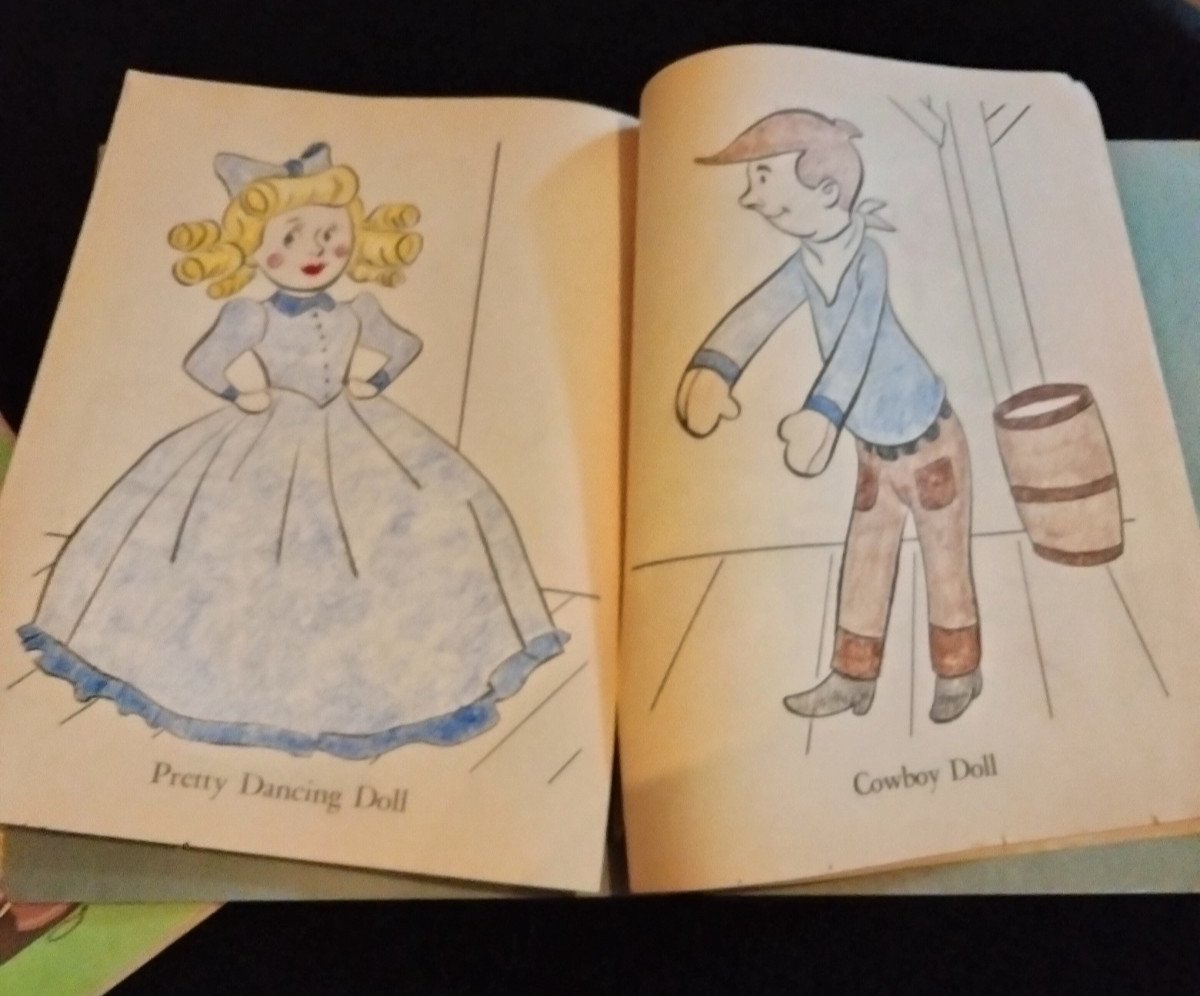 CAPTAIN KANGAROO COLORING BOOK WHITMAN PUBLISHING 1956 VINTAGE CHILDRENS BOOK