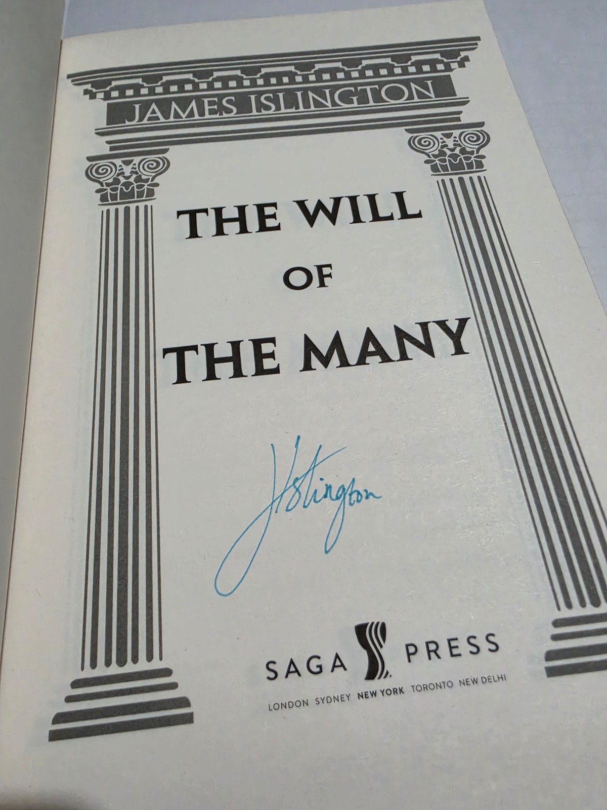 Signed The Will of the Many & The Strength of the Few from Broken Binding