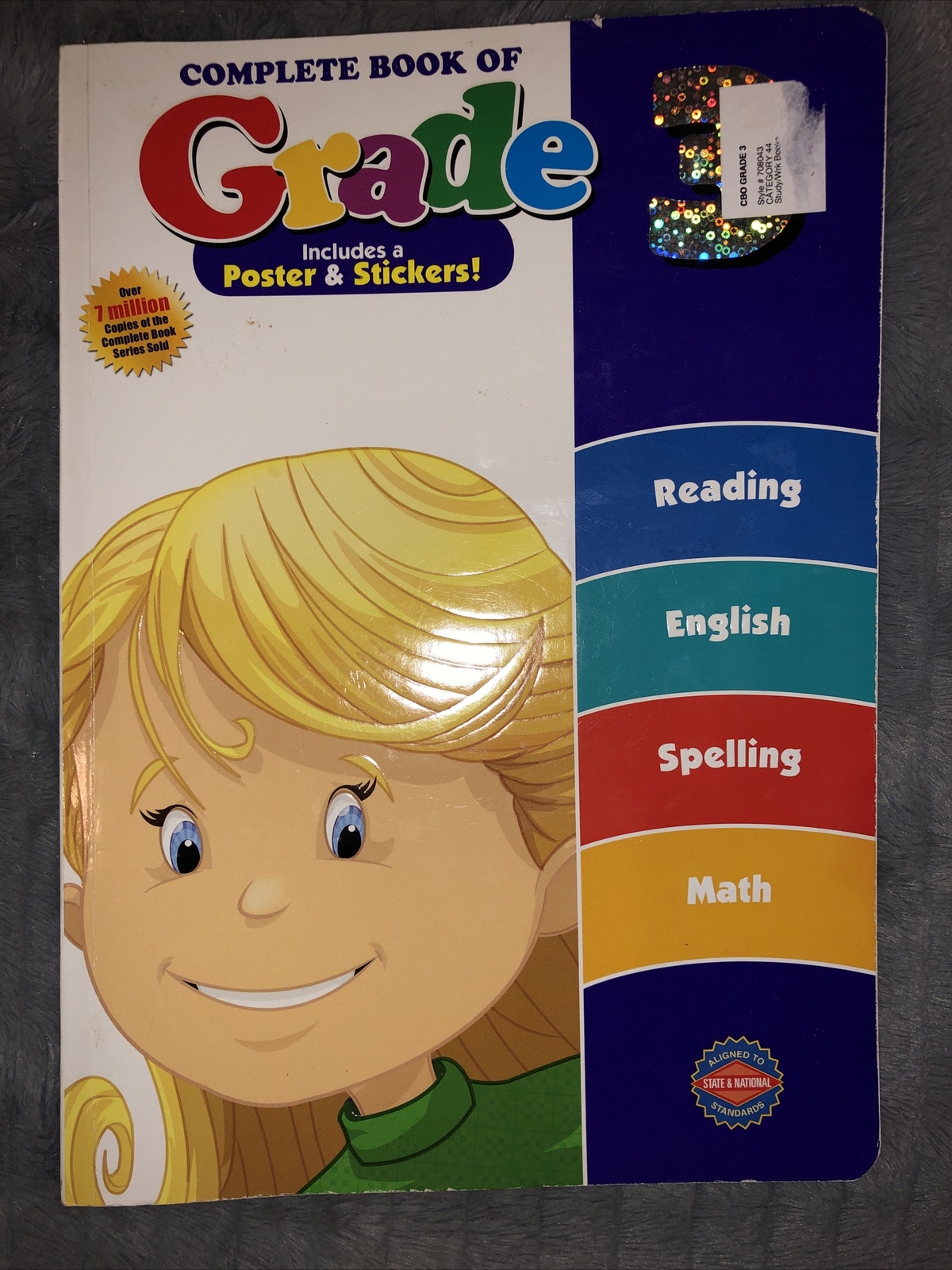Complete Book Of Ser.: Complete Book of Grade 3 by Carson-Dellosa Publishing…