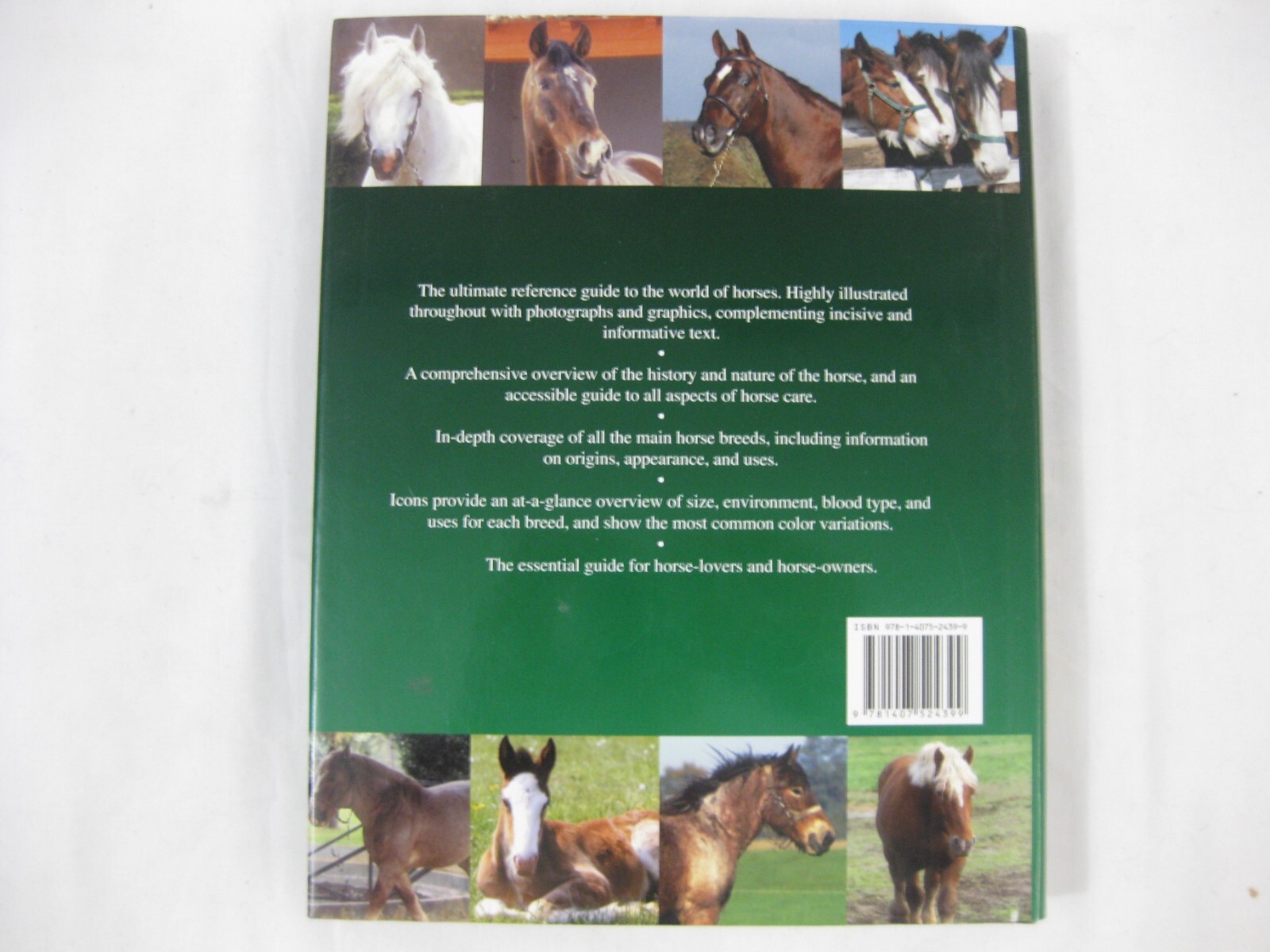 Horses / Equestrian 3 HC Book Lot Encyclopedia of, Grand National, Tack.. VG