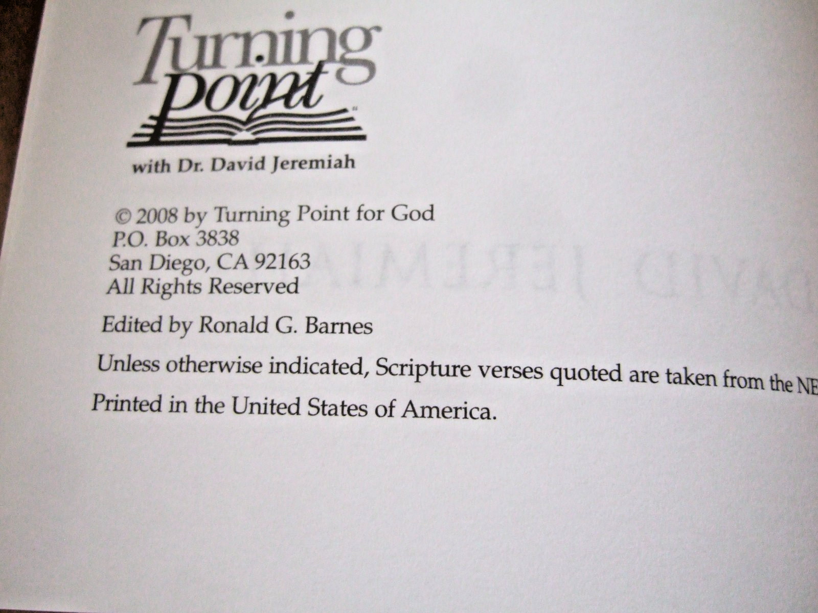 DR. DAVID JEREMIAH STUDY GUIDES THE BOOK OF JUDGES VOLUMES 1-2 2008