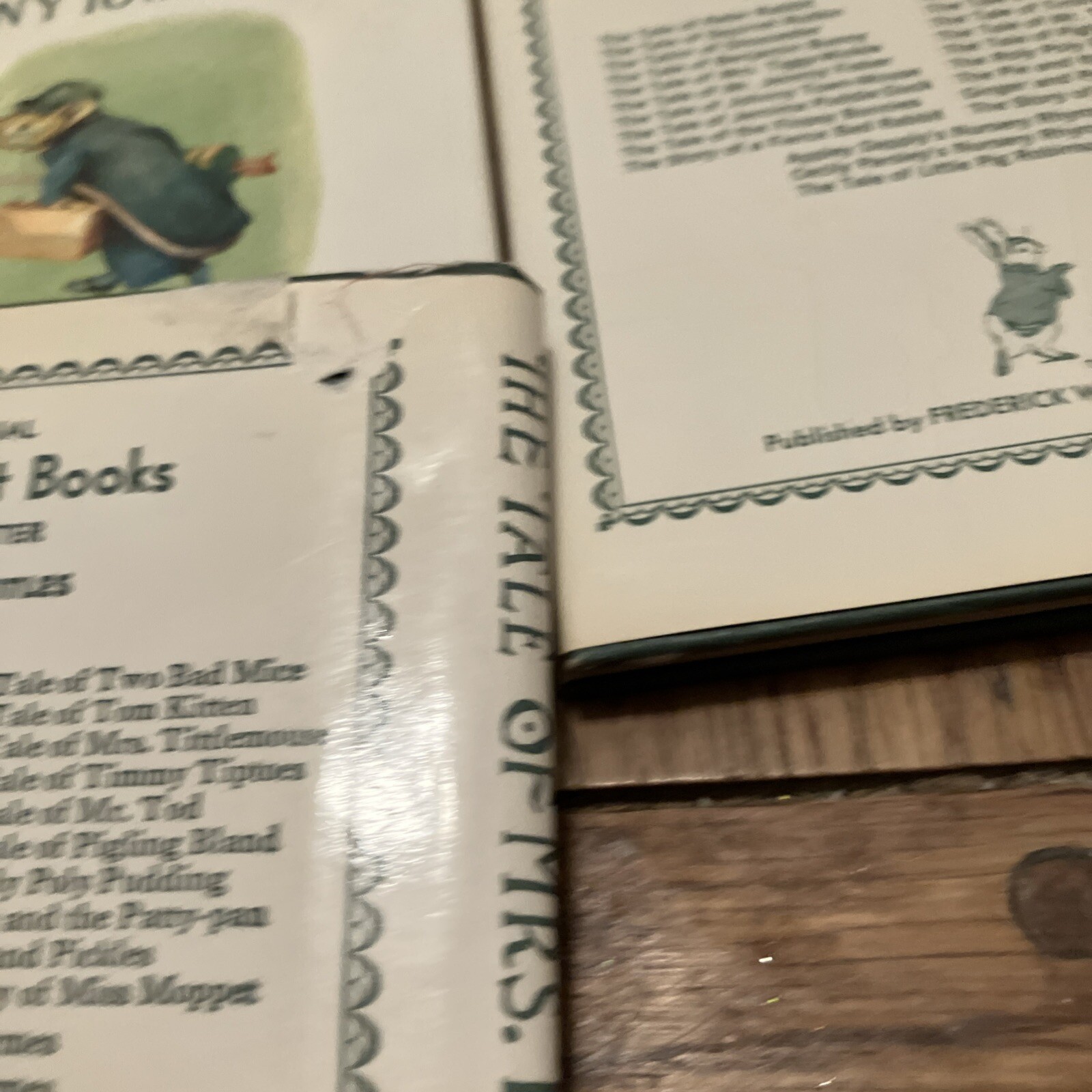 VTG Peter Rabbit Library Beatrix Potter Frederick Warne & Co Books HC Lot of 13