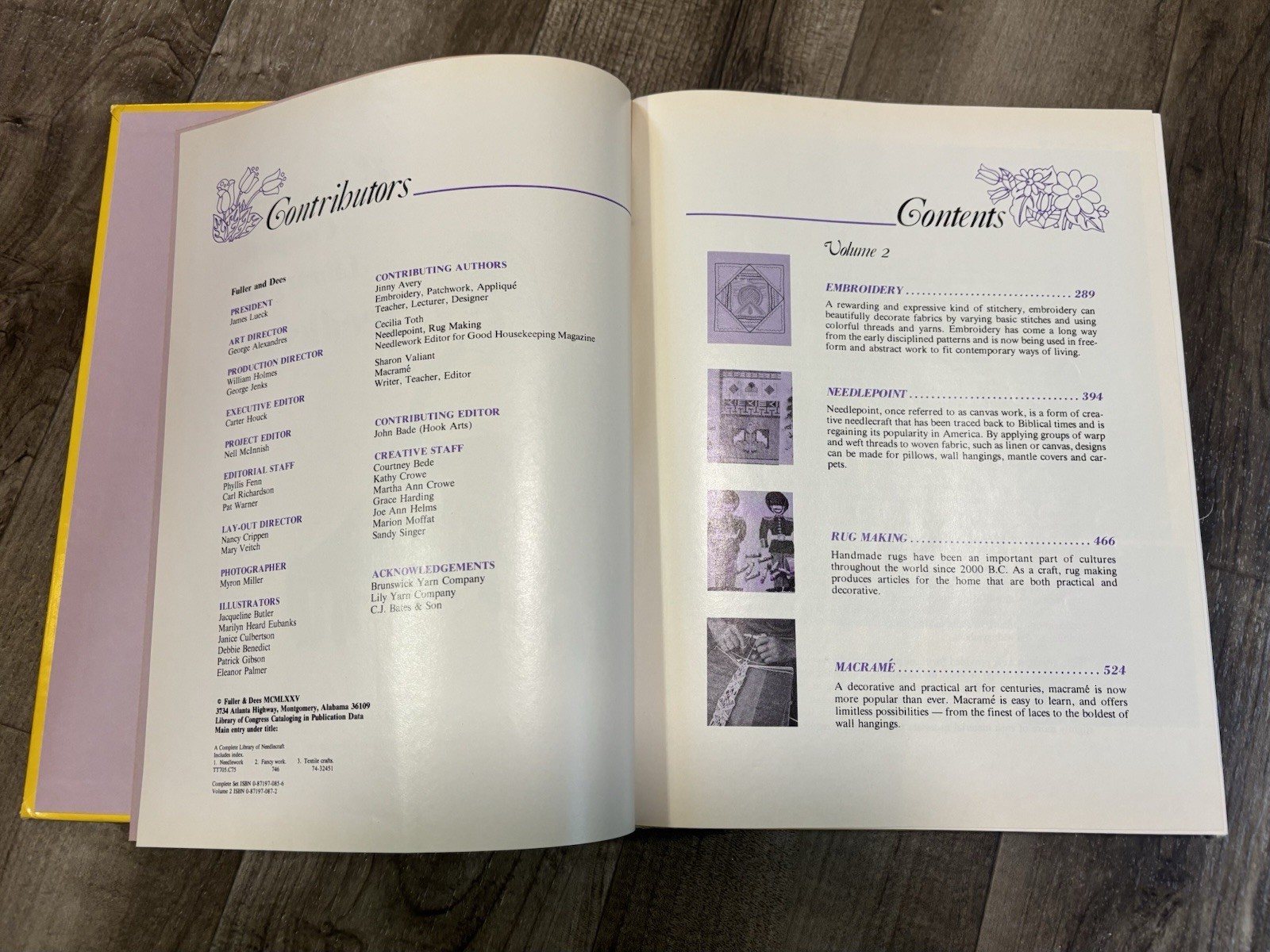 LEE WARDS COMPLETE LIBRARY OF NEEDLECRAFT (3 VOLUMES) – Hardcover
