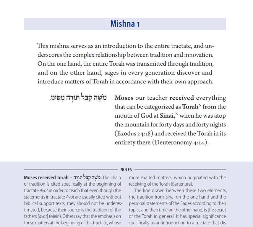 Hebrew English Pirkei Avot w/Commentary Rabbi Adin Even-Israel Steinsaltz KOREN
