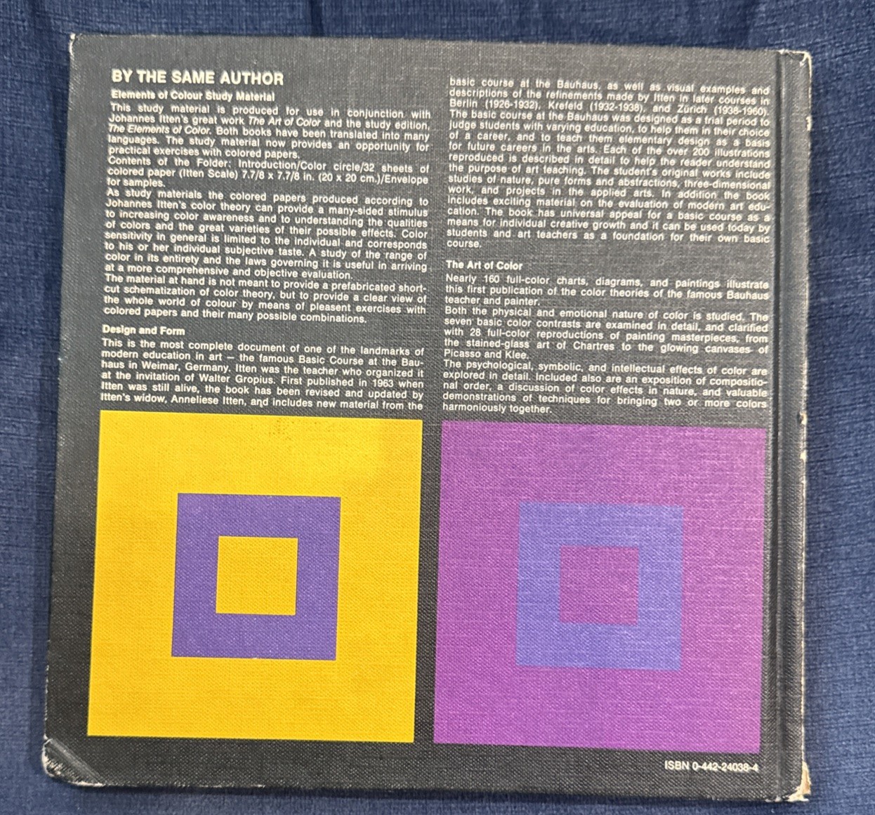 The Elements of Color: A Treatise on the Color System of Johannes Itten Base…