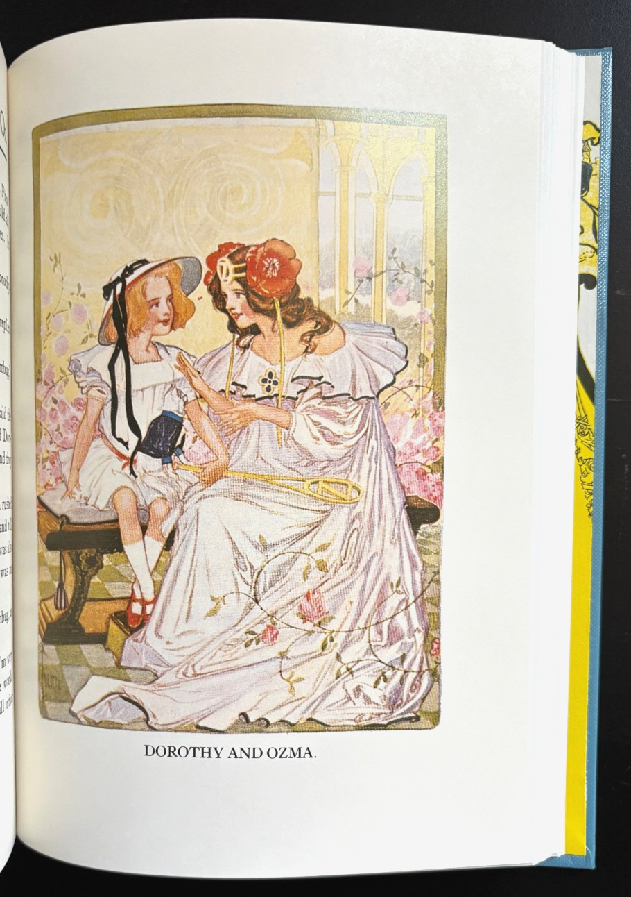DOROTHY AND THE WIZARD IN OZ by L. FRANK BAUM (Deluxe Edition Reprint 1990)