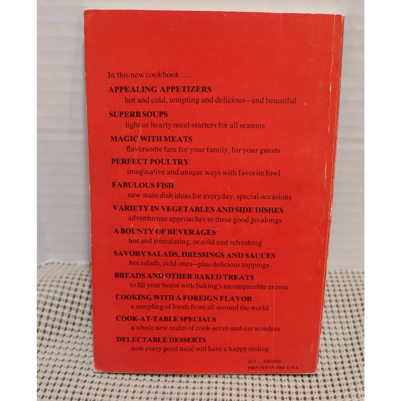 Vintage Sunbeam Portable Electric Cookery Cookbook Recipes 1970
