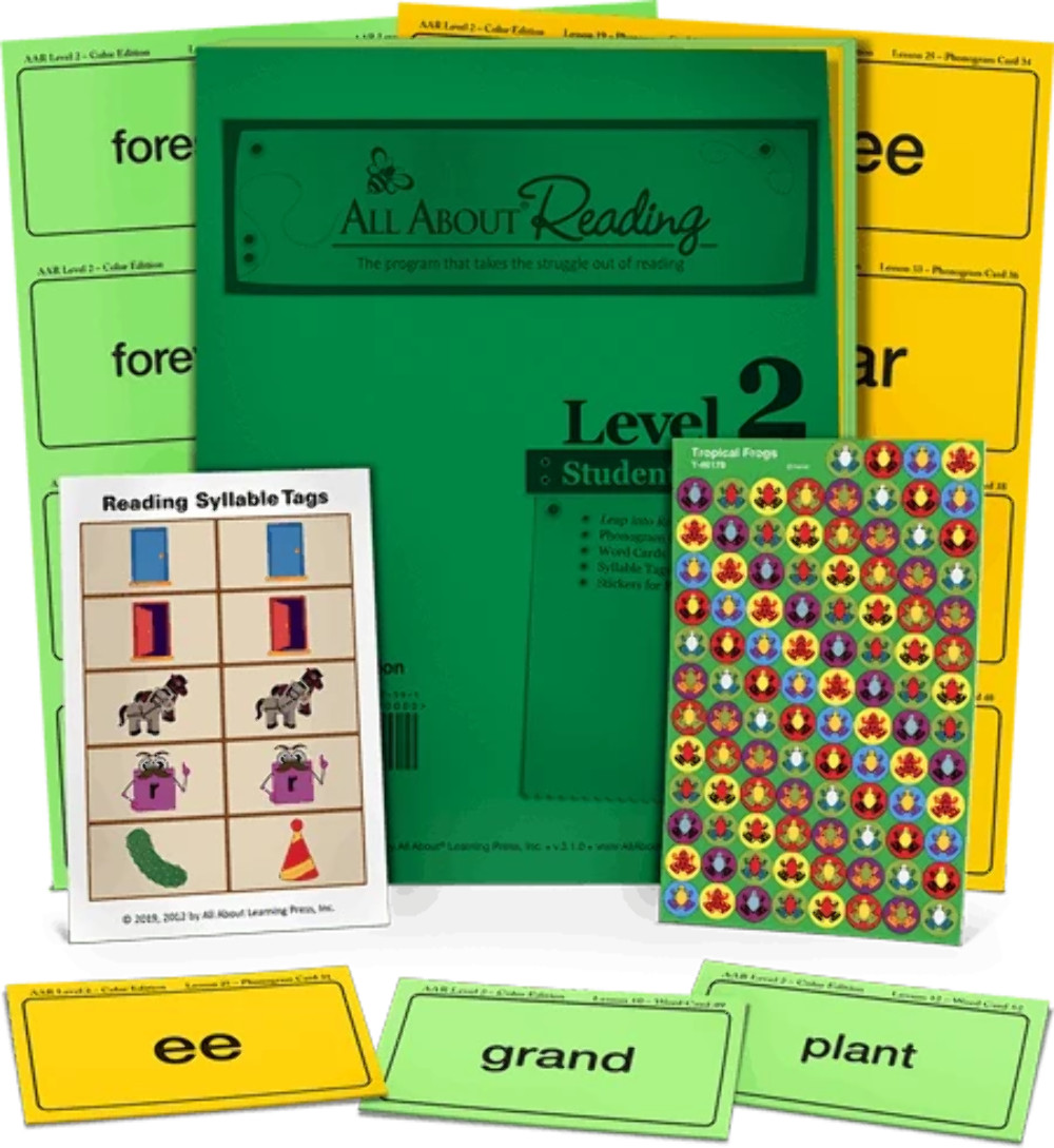 All About Reading Level 2: Student Packet (Color Edition)