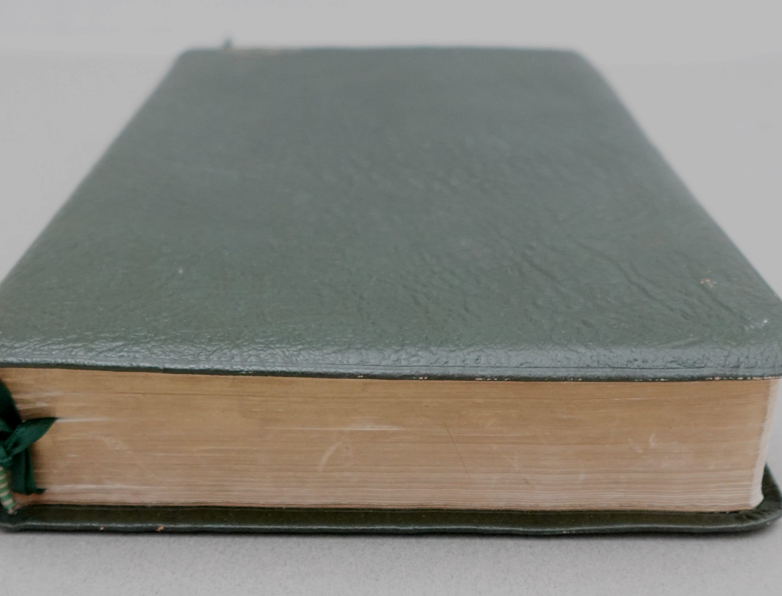 Rare Kenneth Hagin Ministries Rhema KJV Study Bible Calfskin Green by Cambridge