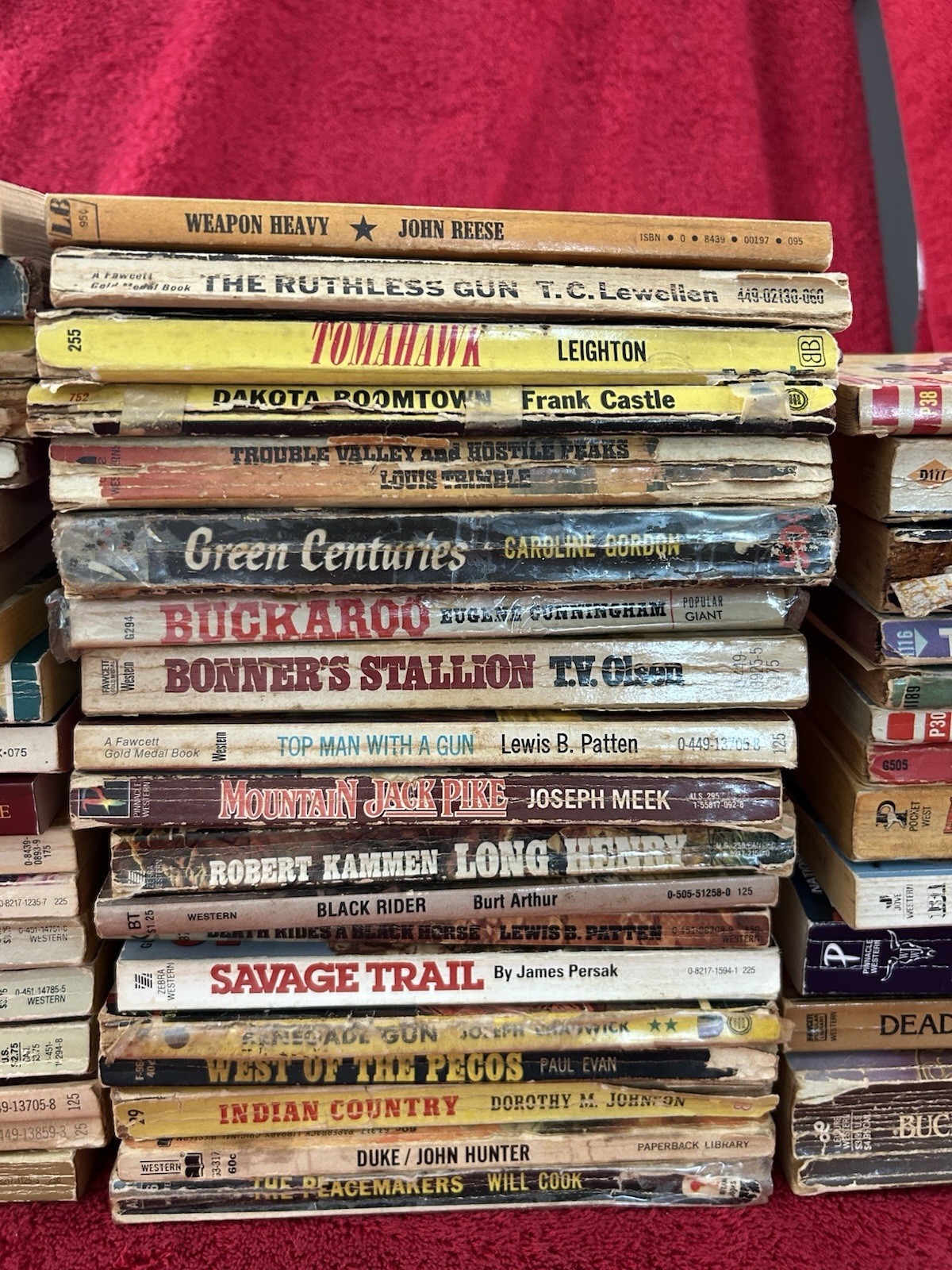 44 Western Paperback Lot Various Authors