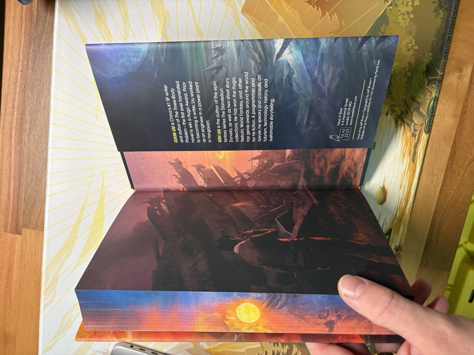 The Three Body Problem Cixin Liu The Broken Binding Stamped 1st Book Unread New