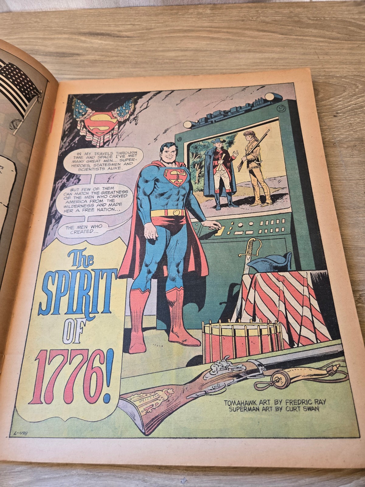Limited Collectors‘ Edition SUPERMAN SALUTES THE BICENTENNIAL