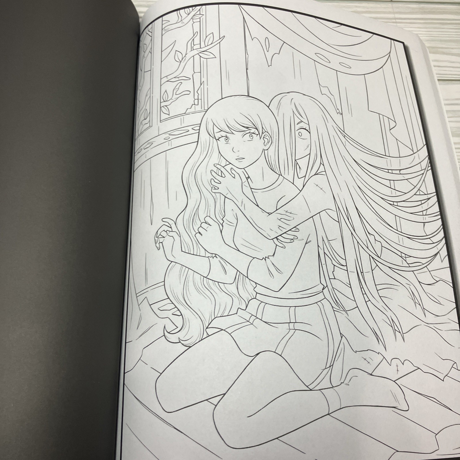 Kawaii Horror Fantasy Coloring Book by Jade Summer Pre-Owned Read Description