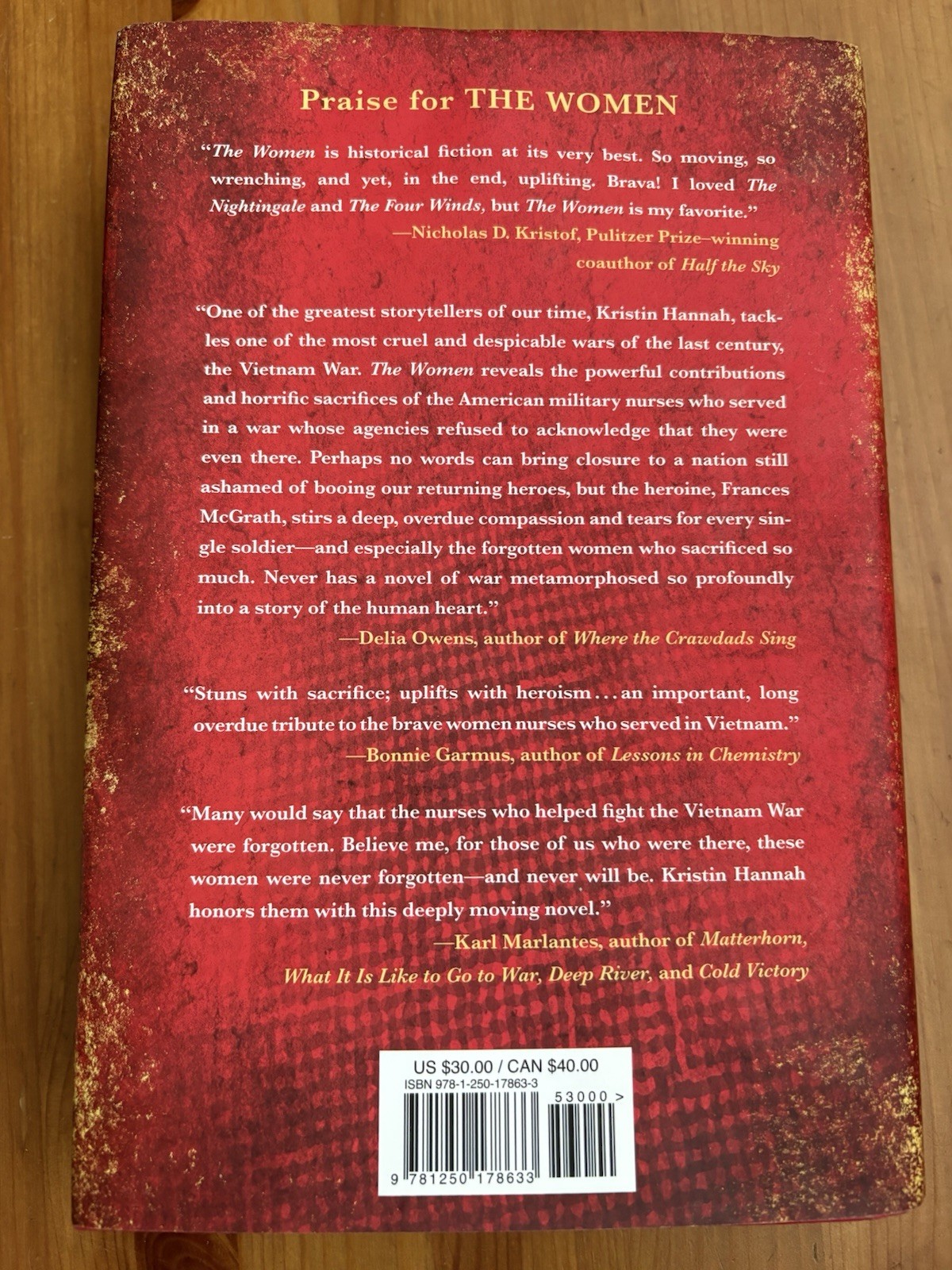 NEW~THE WOMEN~BY KRISTEN HANNAH~(HC, DJ, 1ST ED)