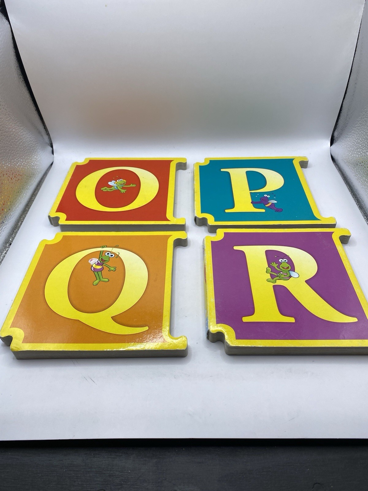 Sesame Street ABC Book Set Interlocking Individual Letter READ