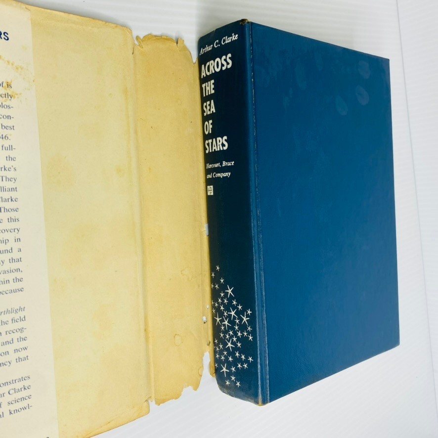 Across the Sea of Stars – Arthur C. Clarke – HC/DJ Book Club Edition