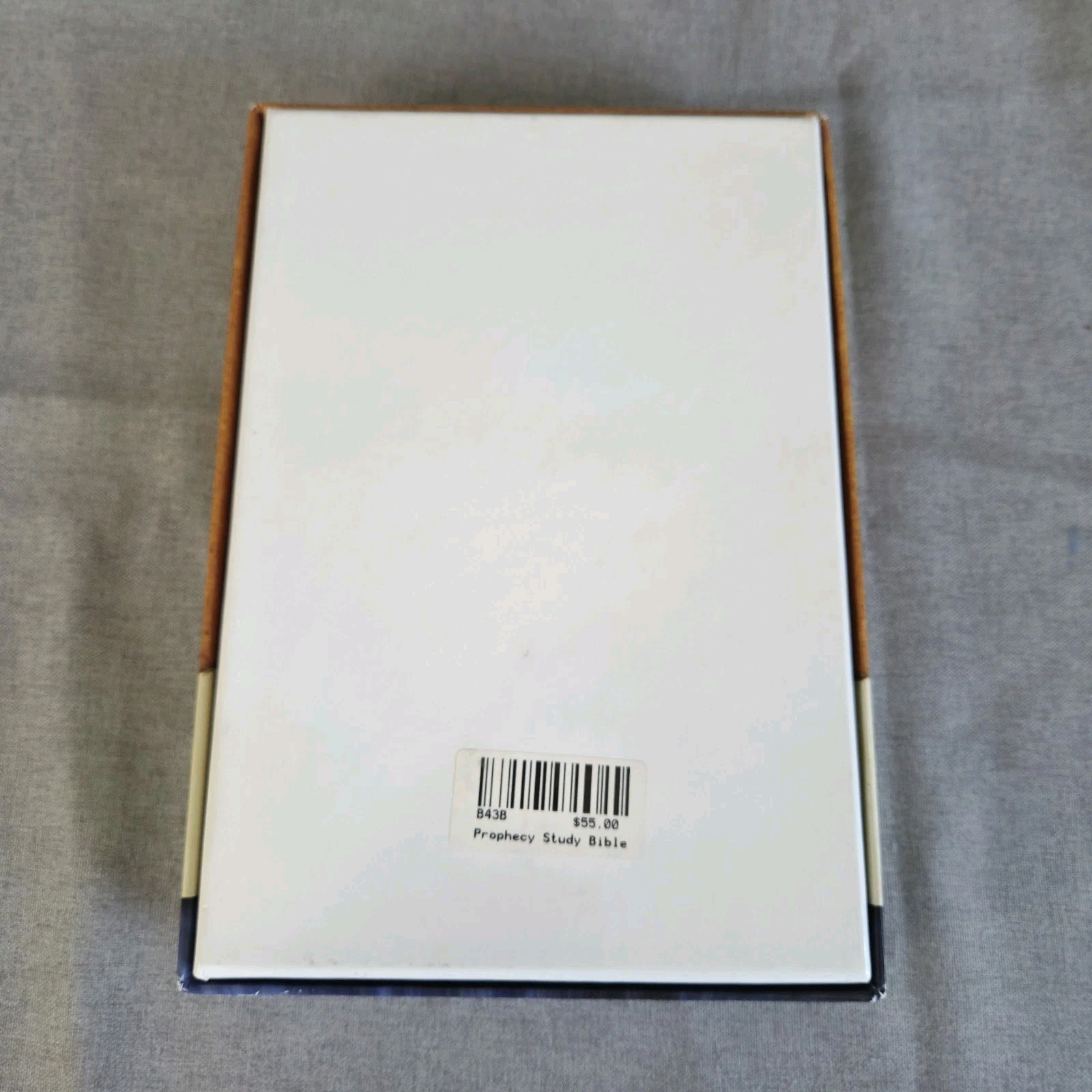Prophecy Study Bible JHM Black Bonded Leather NKJV Box All The Gospel