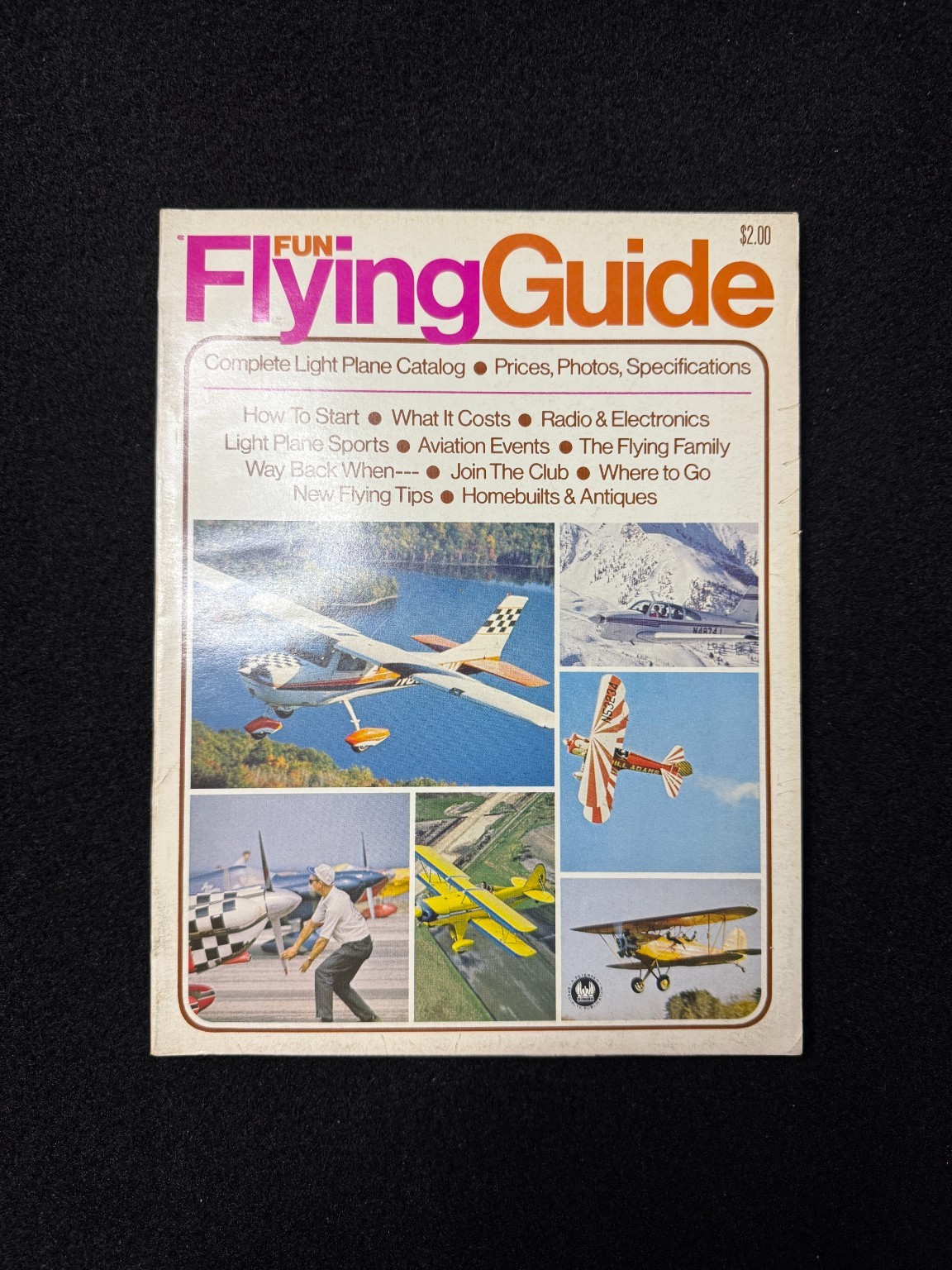 Fun Flying Guide Petersen Publishing Light Plane Catalog Aviation Specs Photos