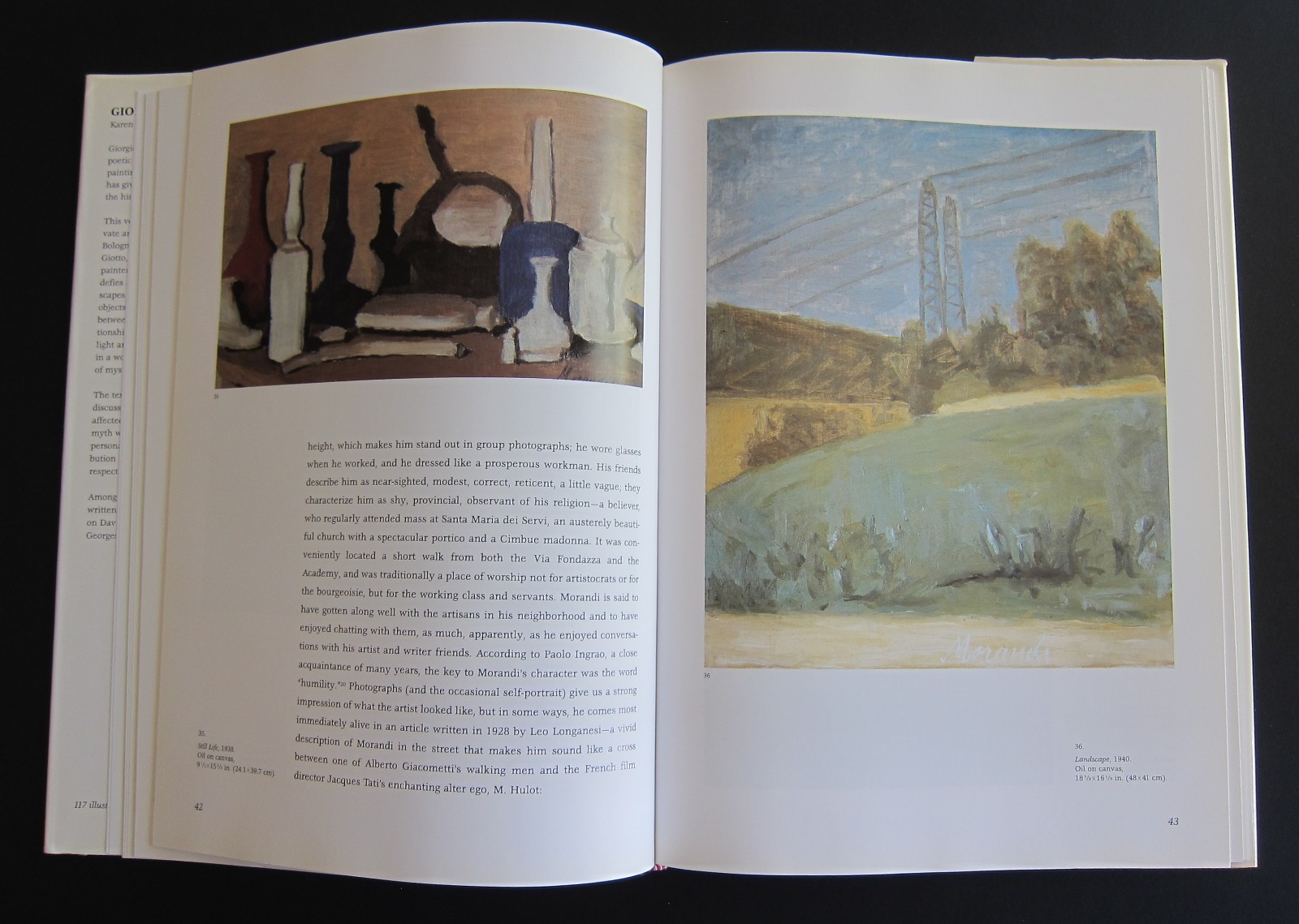 MORANDI by Karen Wilkin, featuring images of his paintings and engravings